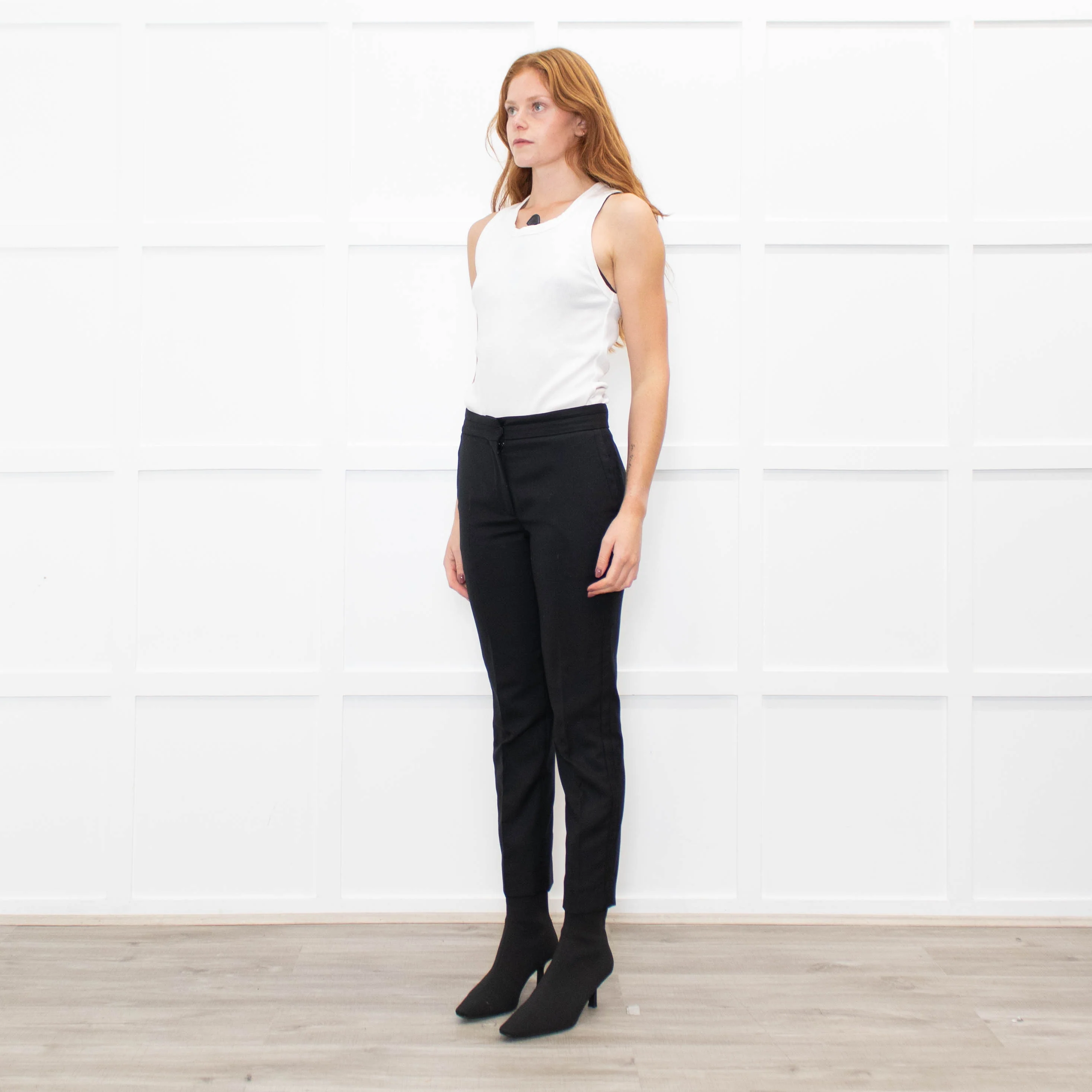 Sandro Black Tailored Trousers - Image 3