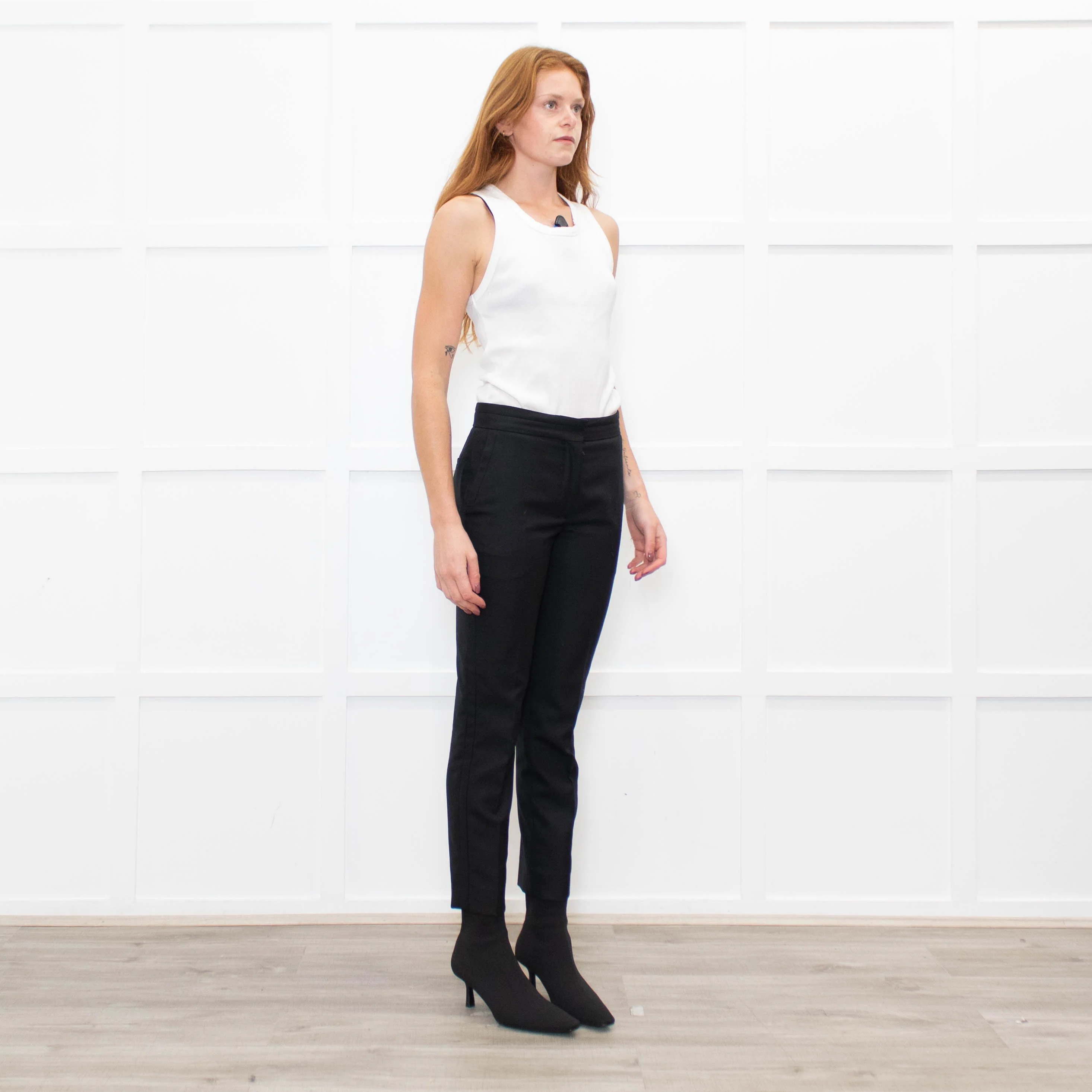 Sandro Black Tailored Trousers - Image 7