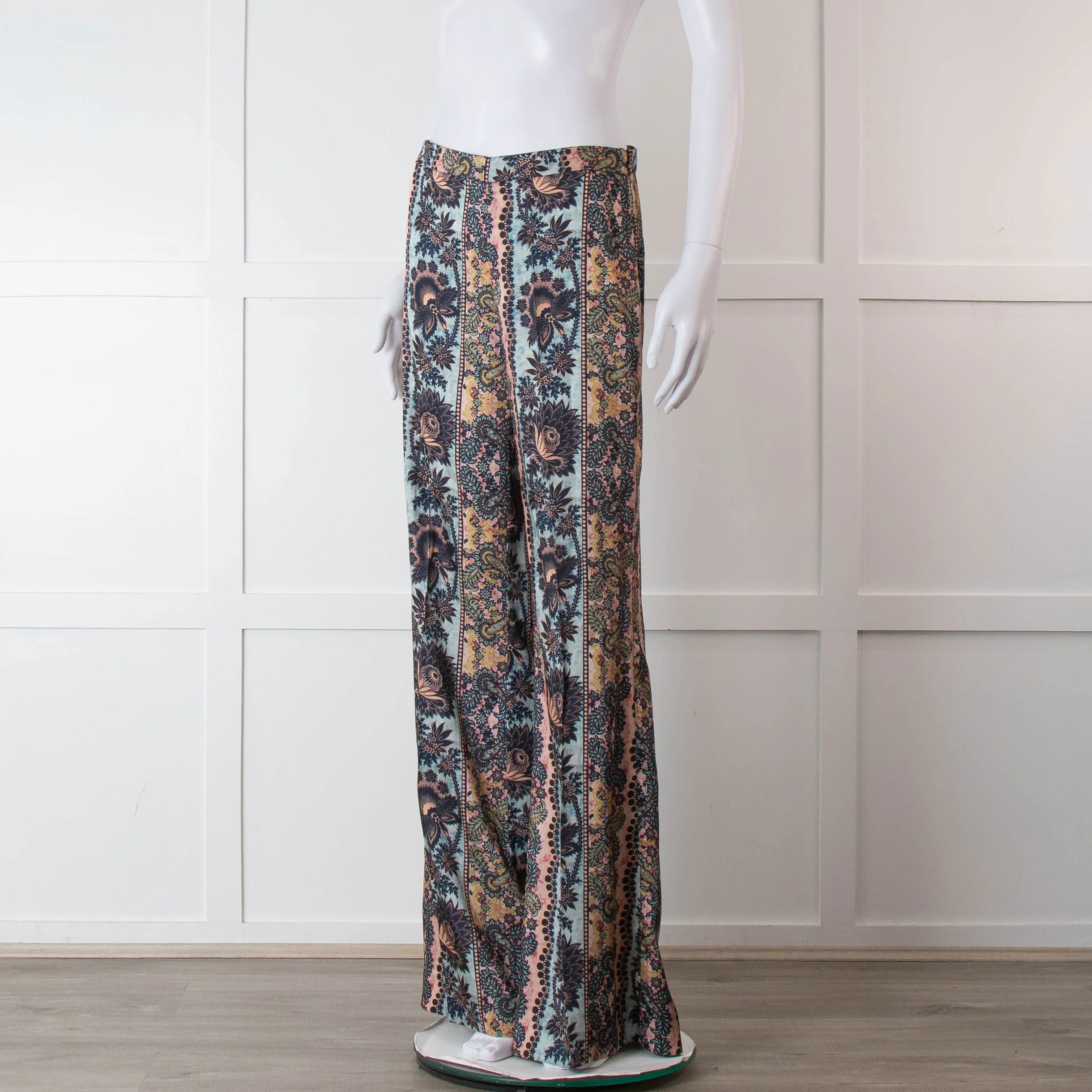 Sandro Flowing Boroque Printed Trousers - Image 8
