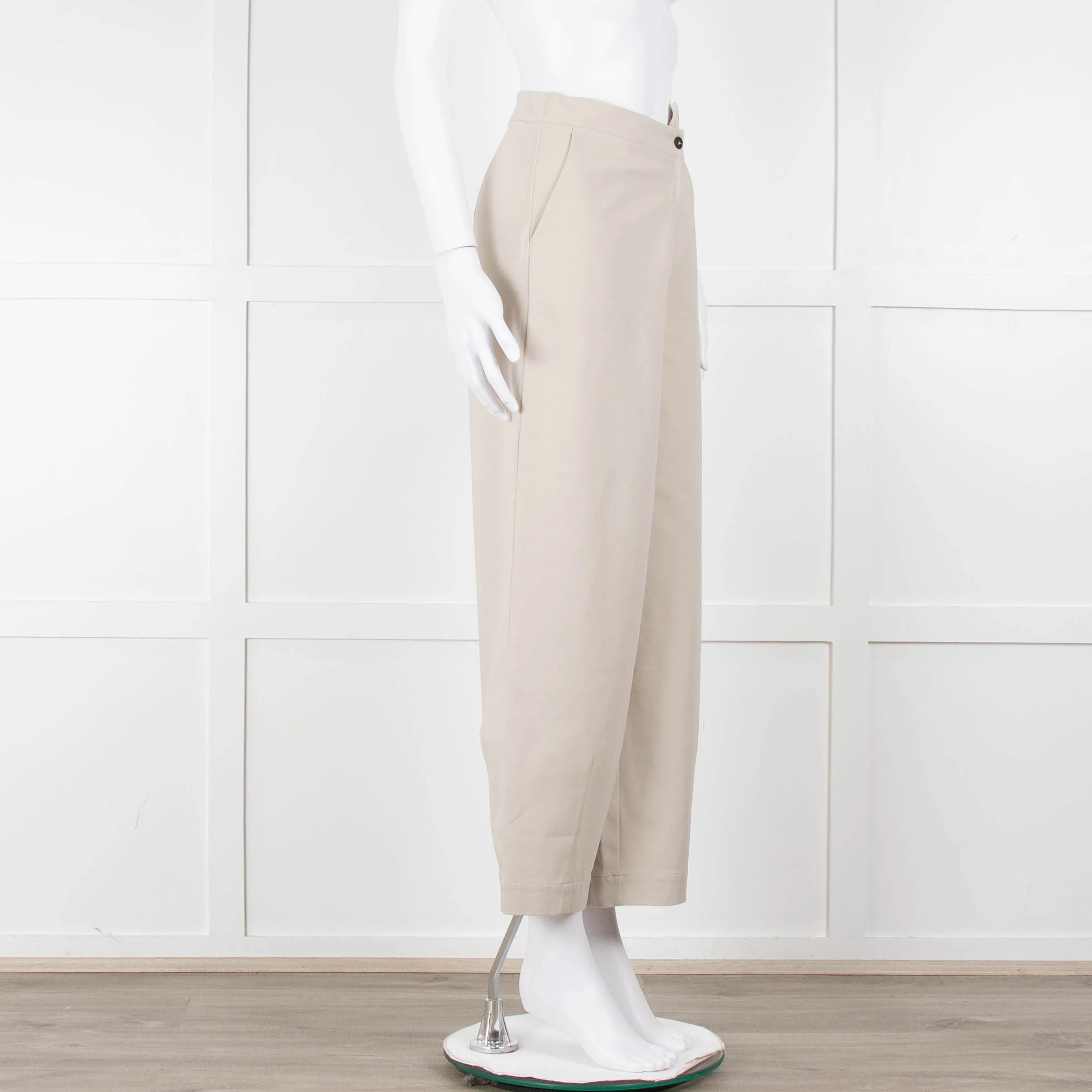 Sarah Pacini Beige Wide Leg Trousers - Image 2