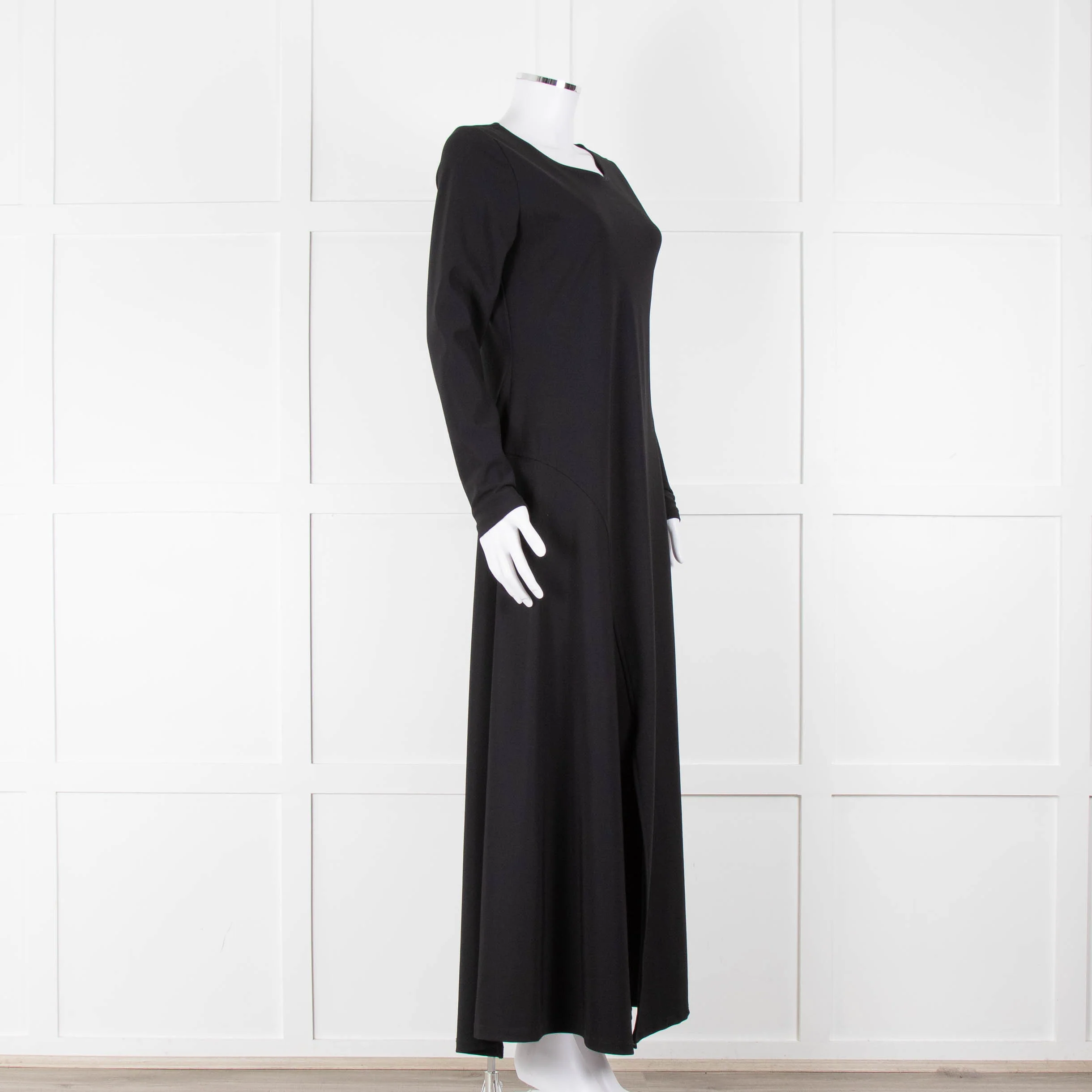 Sarah Pacini Black Spilt Bottom Long Dress - Image 2