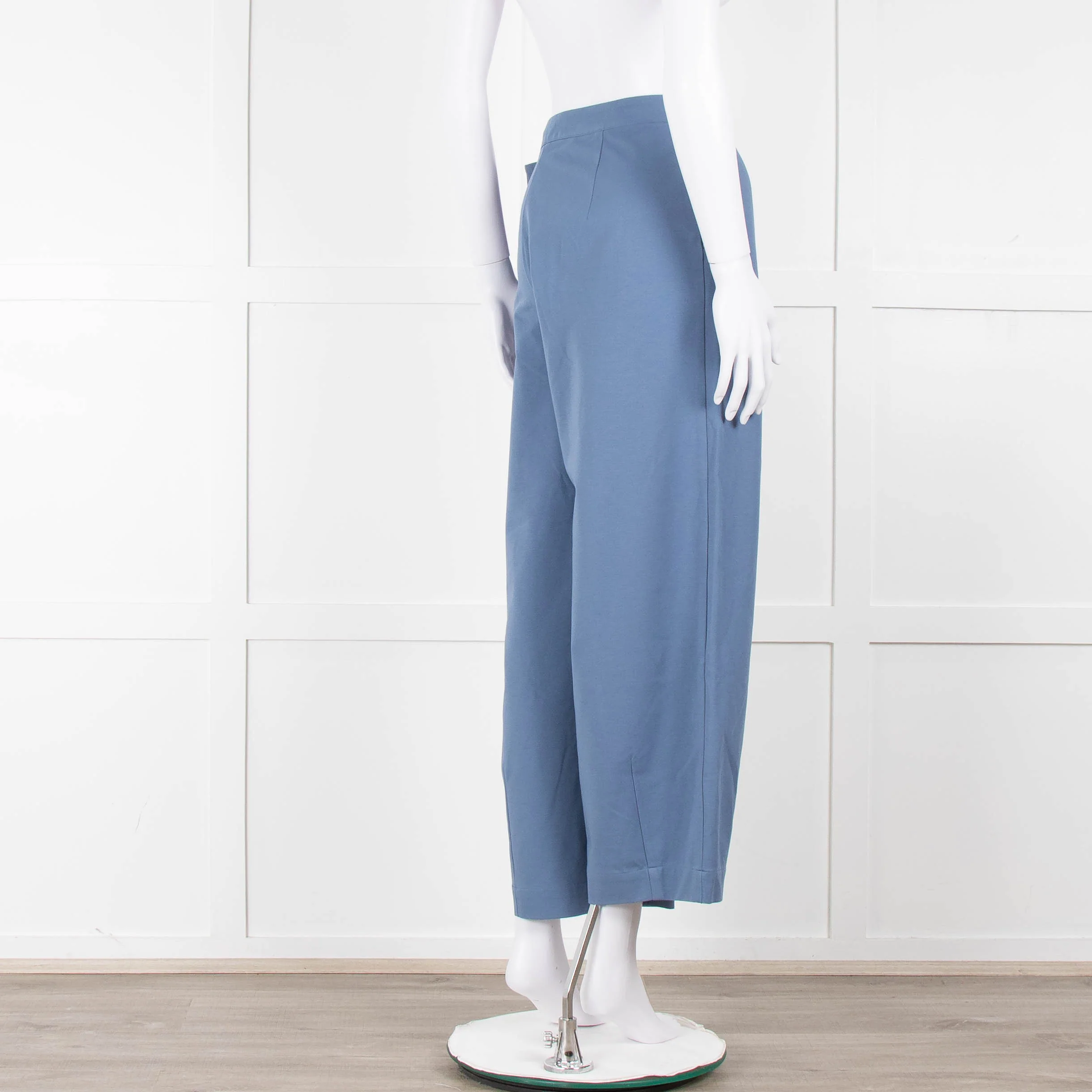 Sarah Pacini Blue Wide Leg Trousers - Image 4