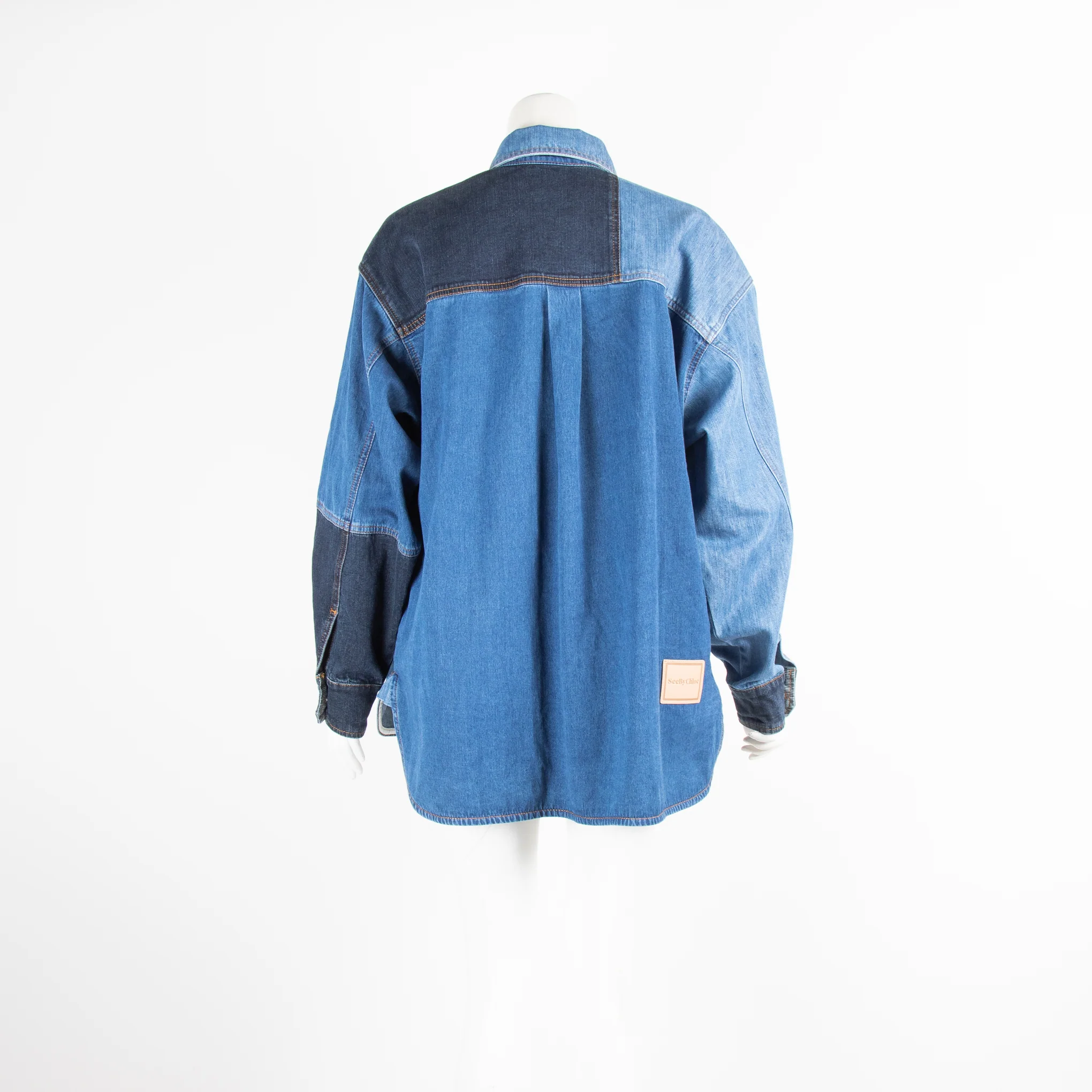 See By Chloe Denim Patch Shirt - Image 3