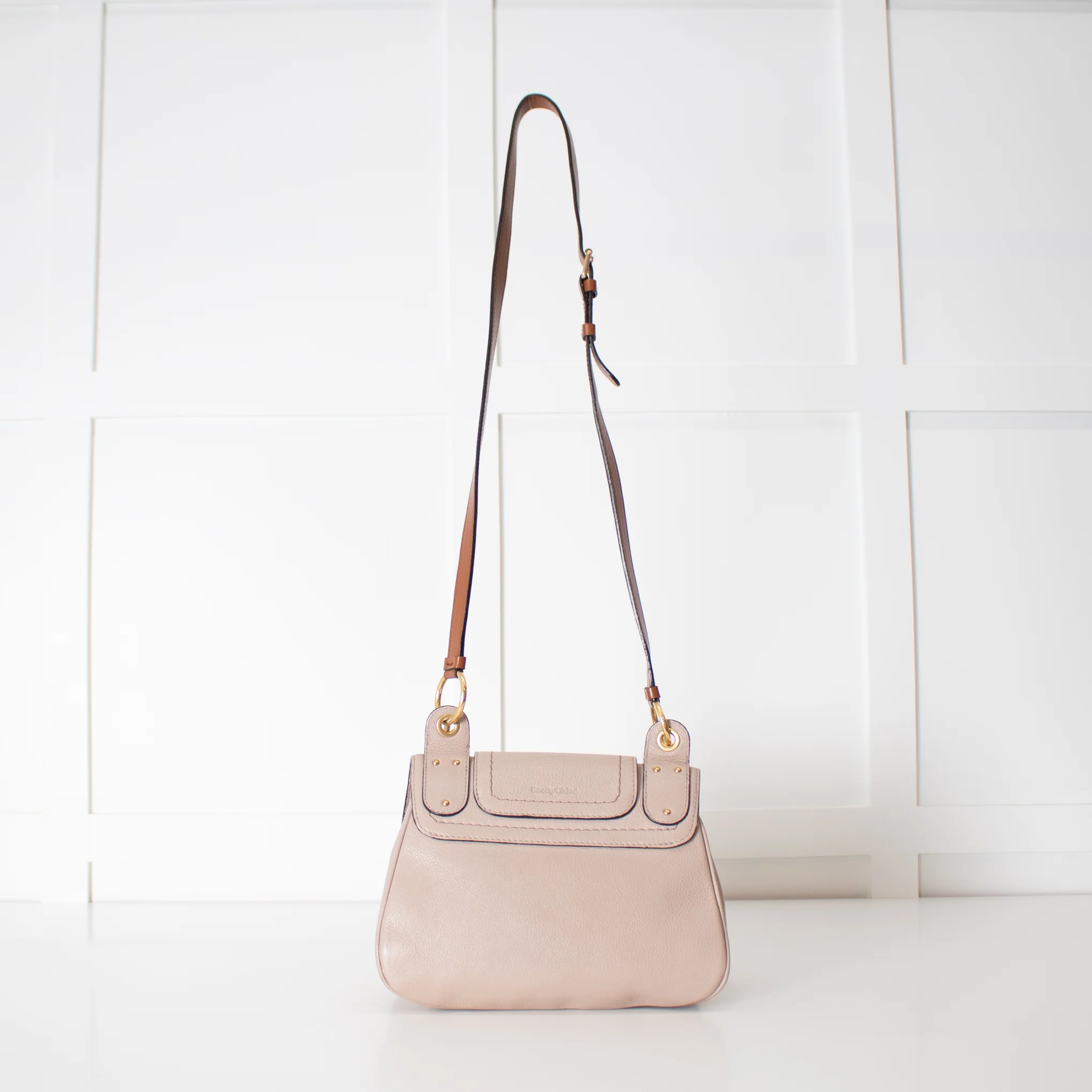 See By Chloe Pale Taupe Susie Crossbody Bag - Image 6