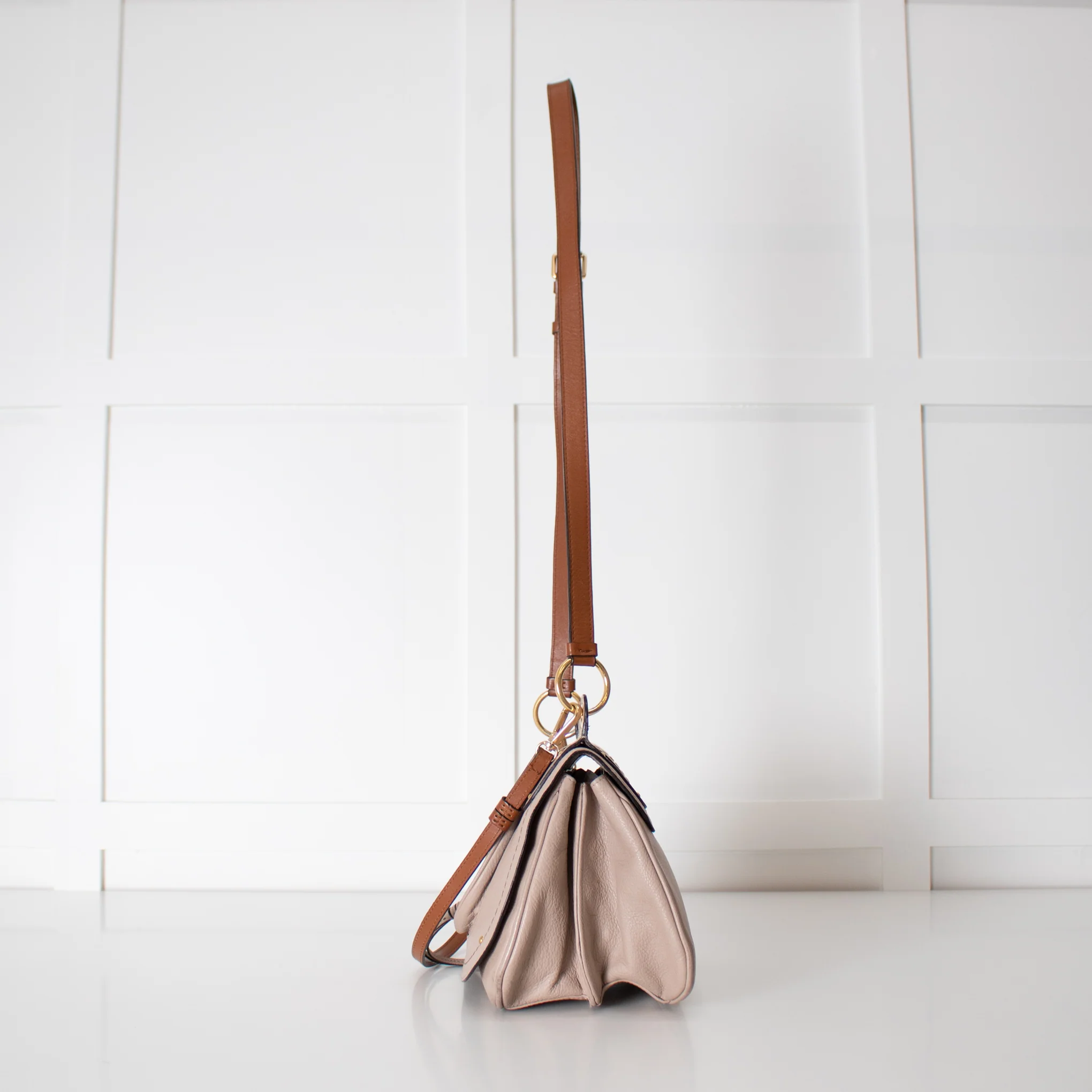 See By Chloe Pale Taupe Susie Crossbody Bag - Image 7