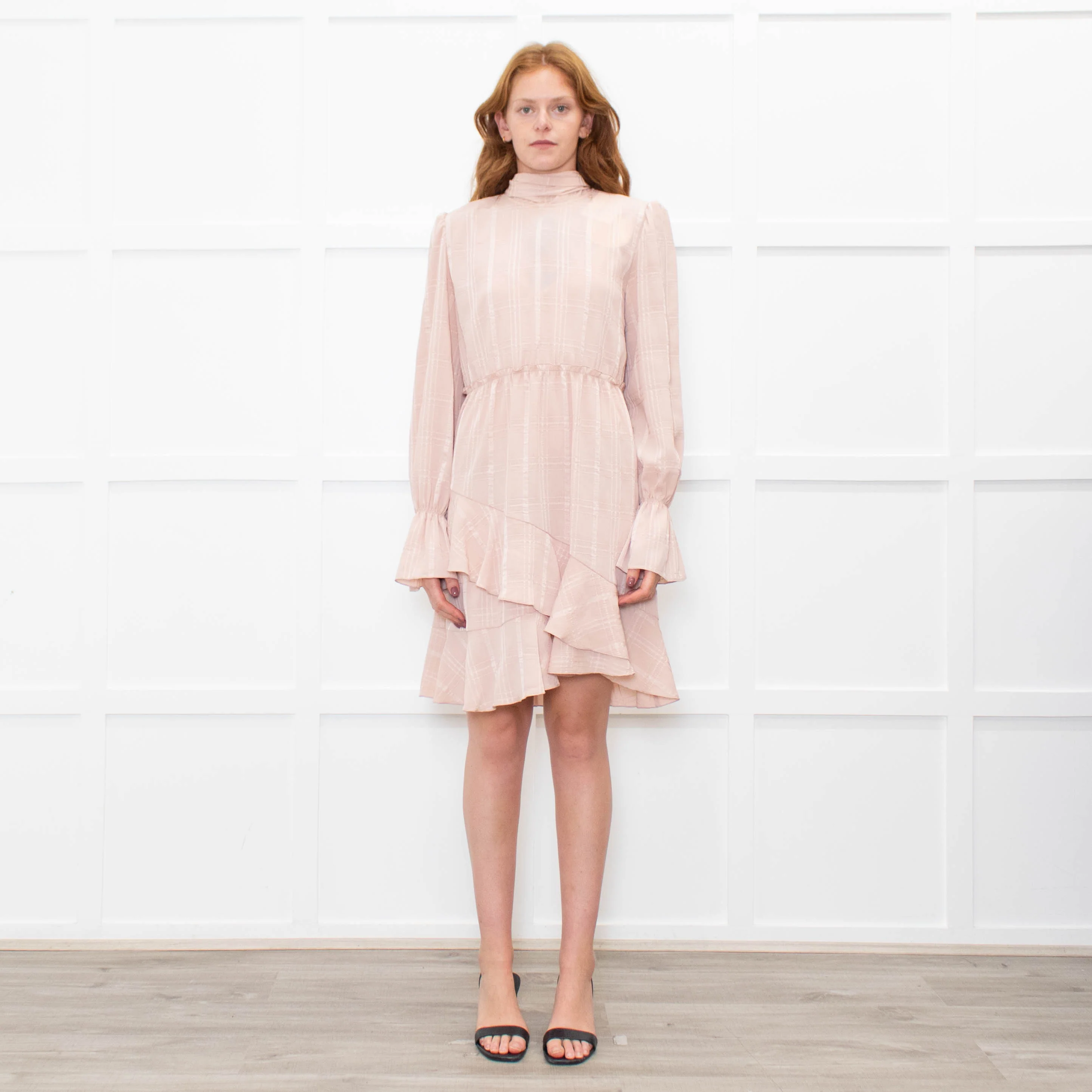 See by Chloe Smoky Pink Frilled Dress