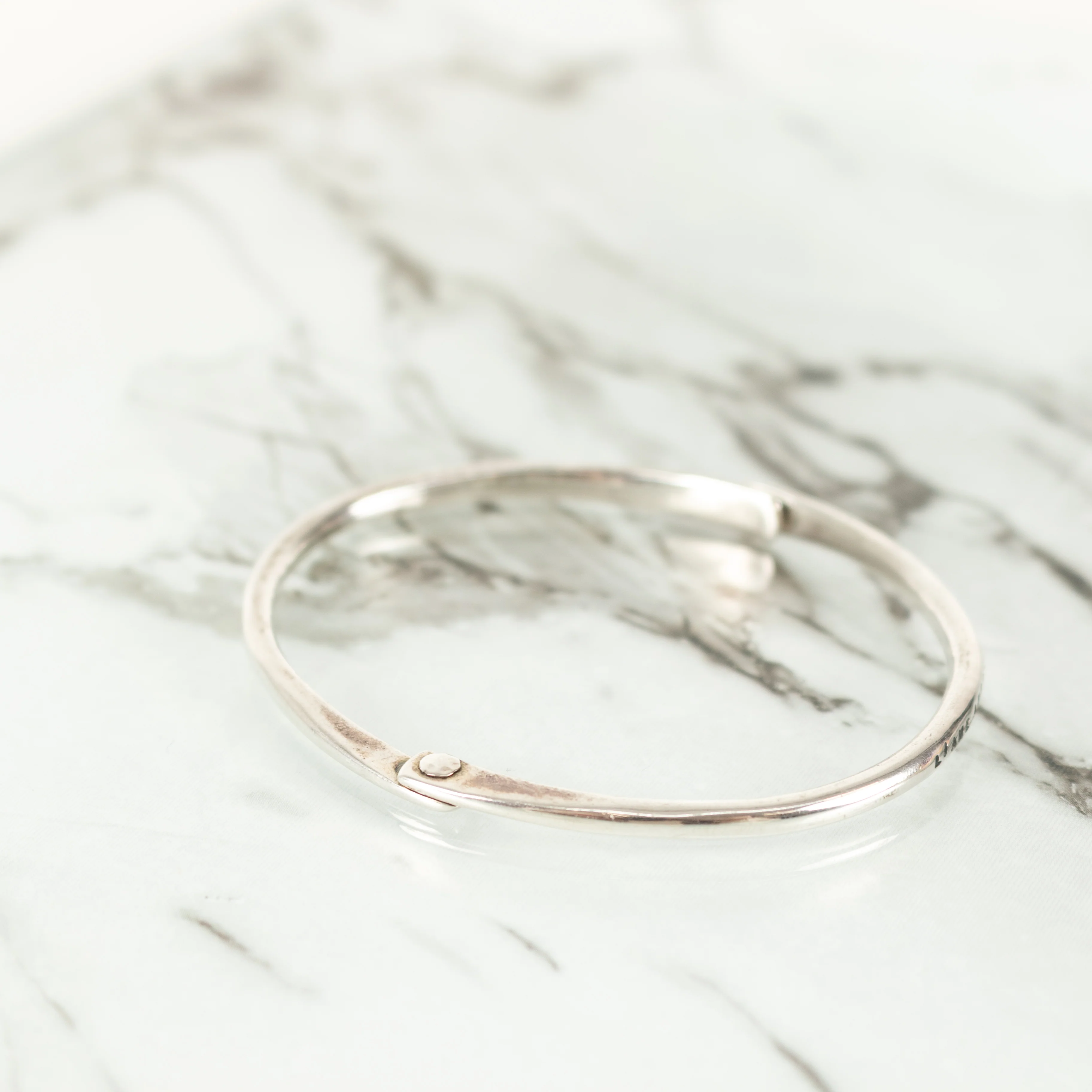 Serge Thoraval Silver "Reflet" Bracelet - Image 6