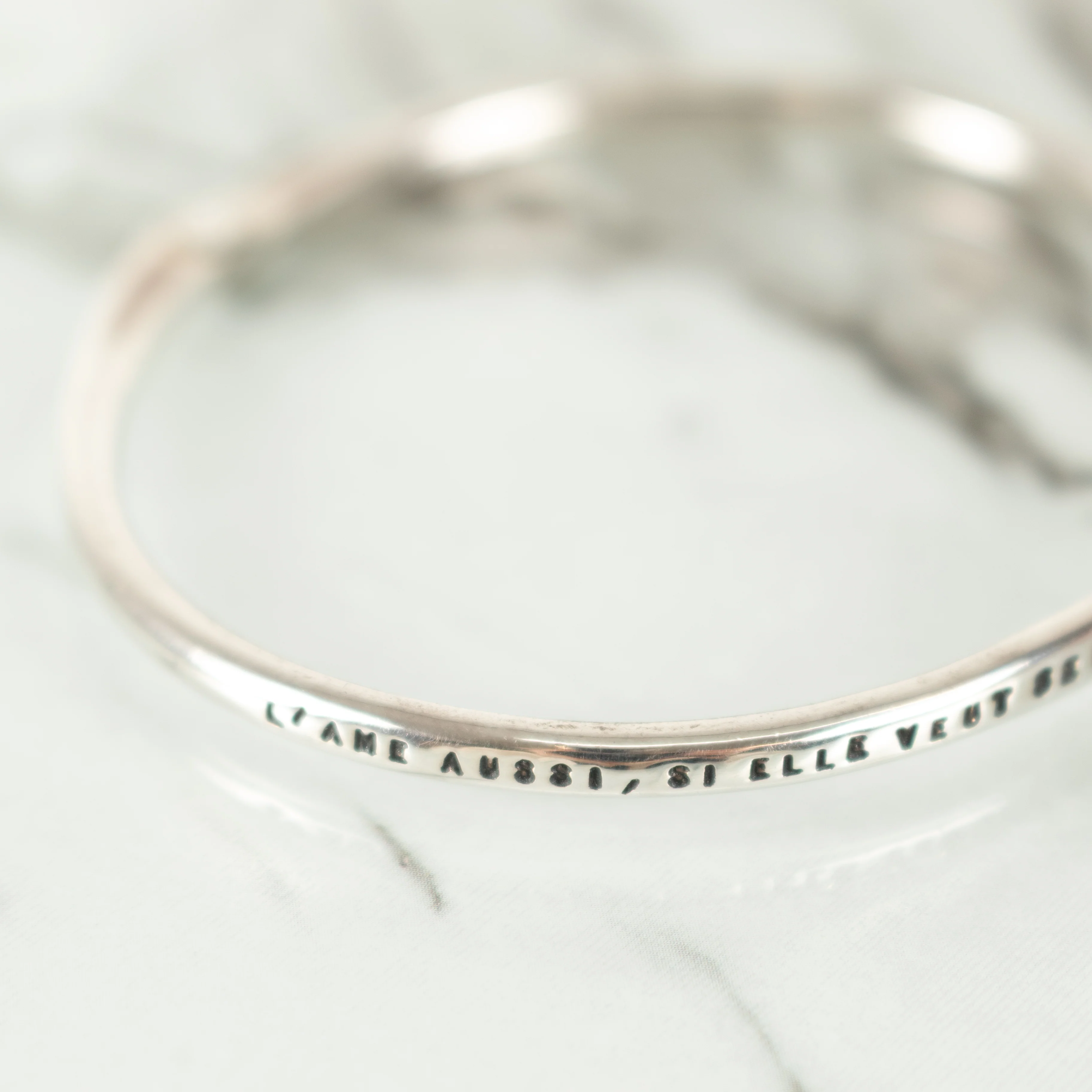 Serge Thoraval Silver "Reflet" Bracelet - Image 8