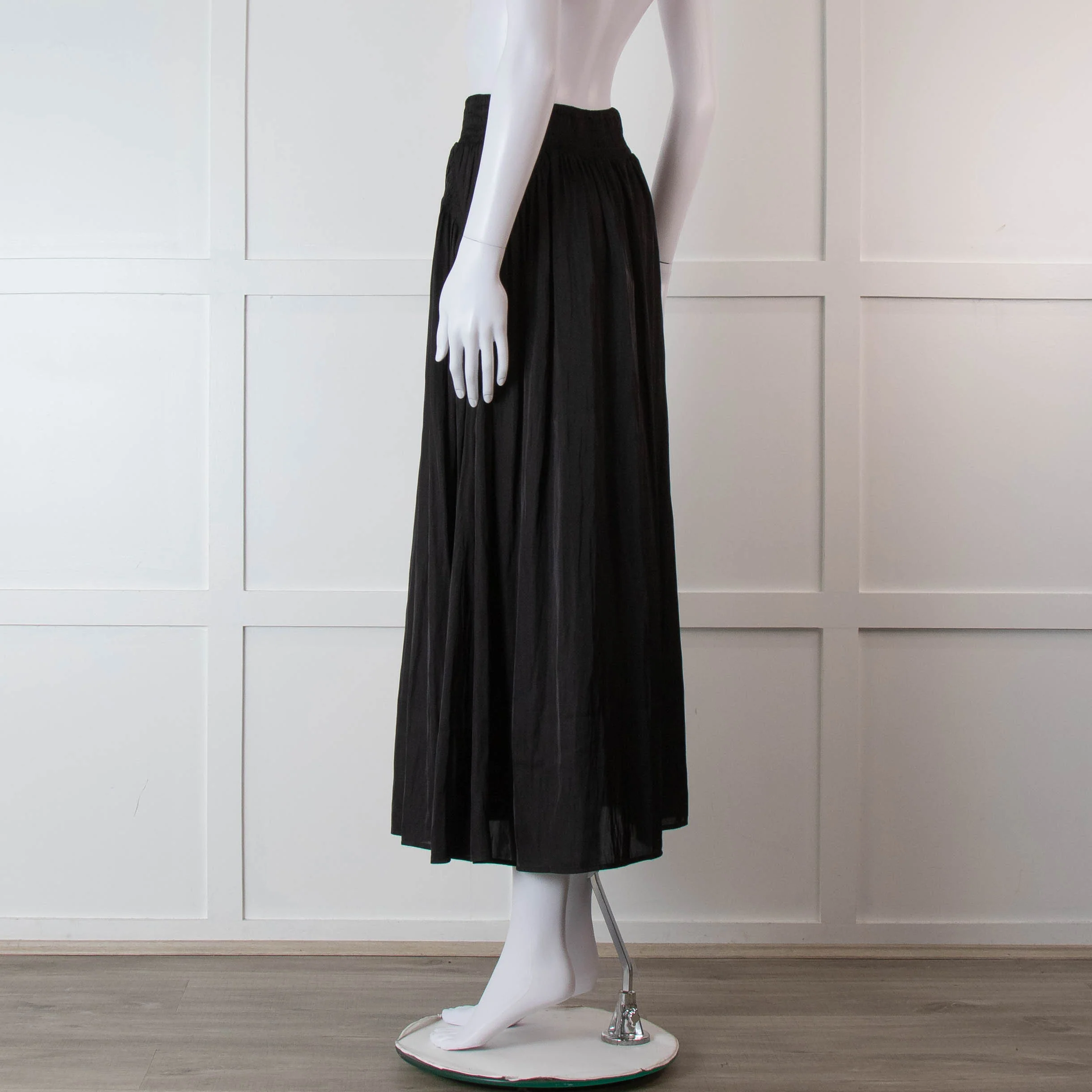 Sessun Black Maxi Skirt With Elasticated Waist - Image 6