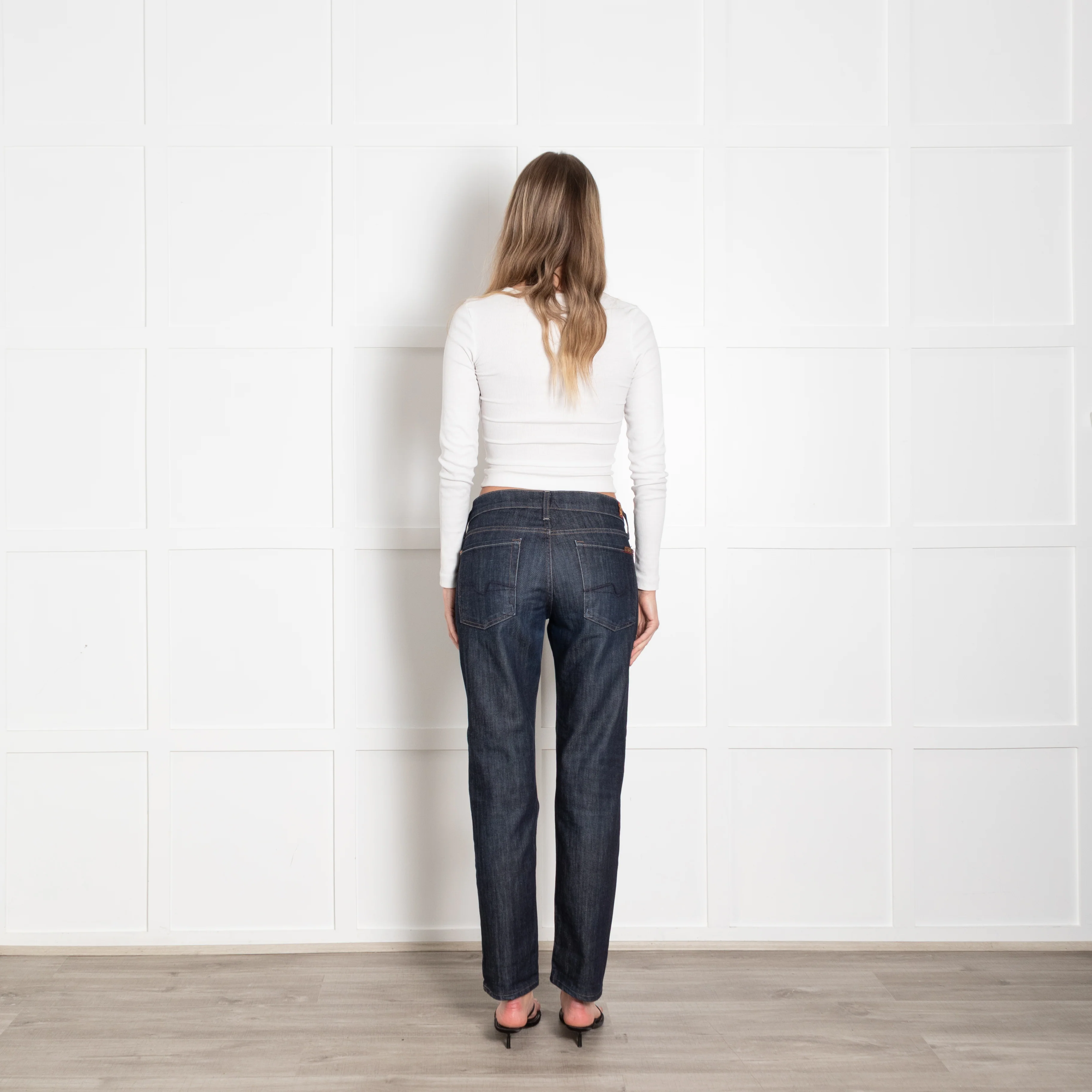 Seven For All Mankind Utility Blue Roxanne Jeans - Image 6