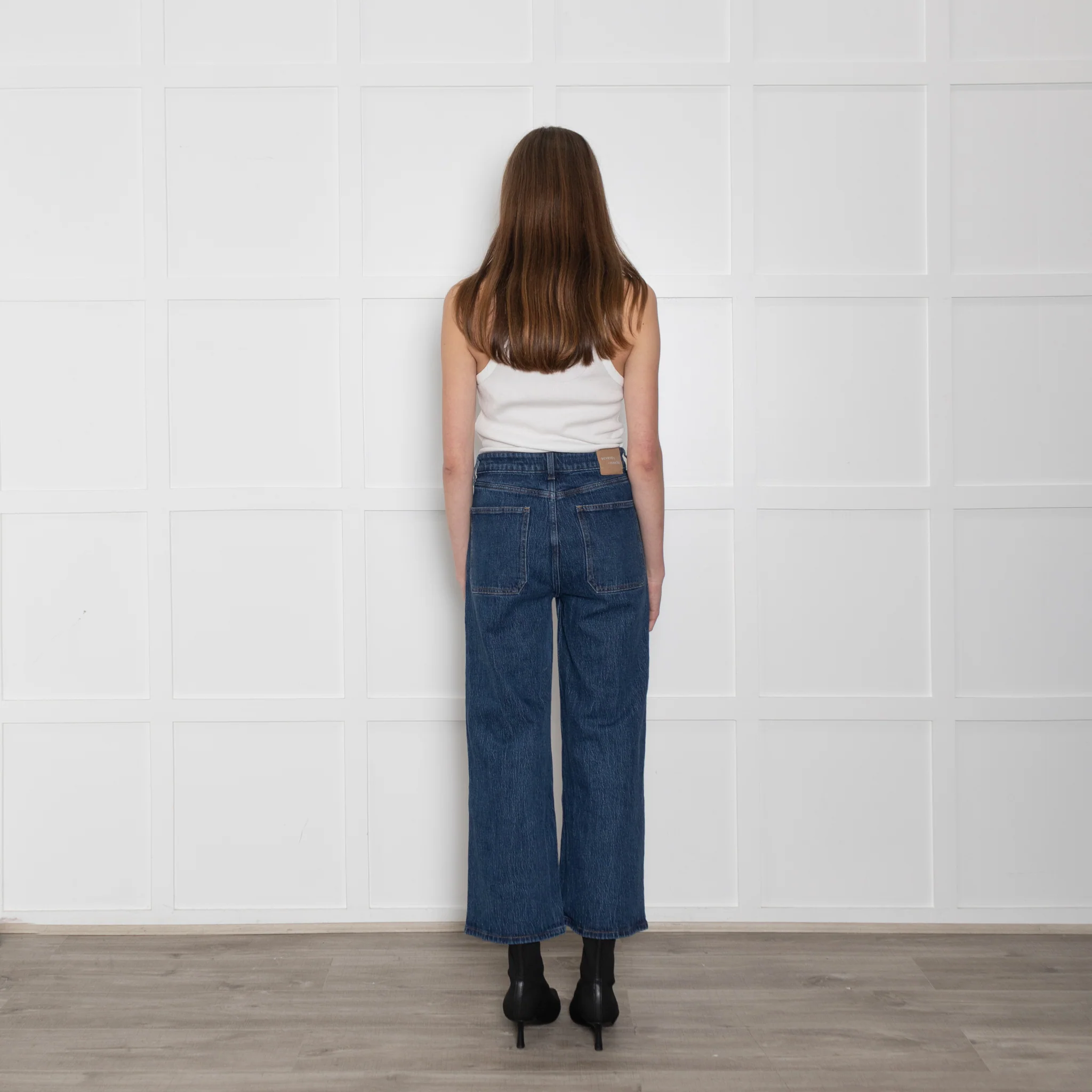 Seventy Mochi Dark Blue Carpenter Style Jeans - Image 7