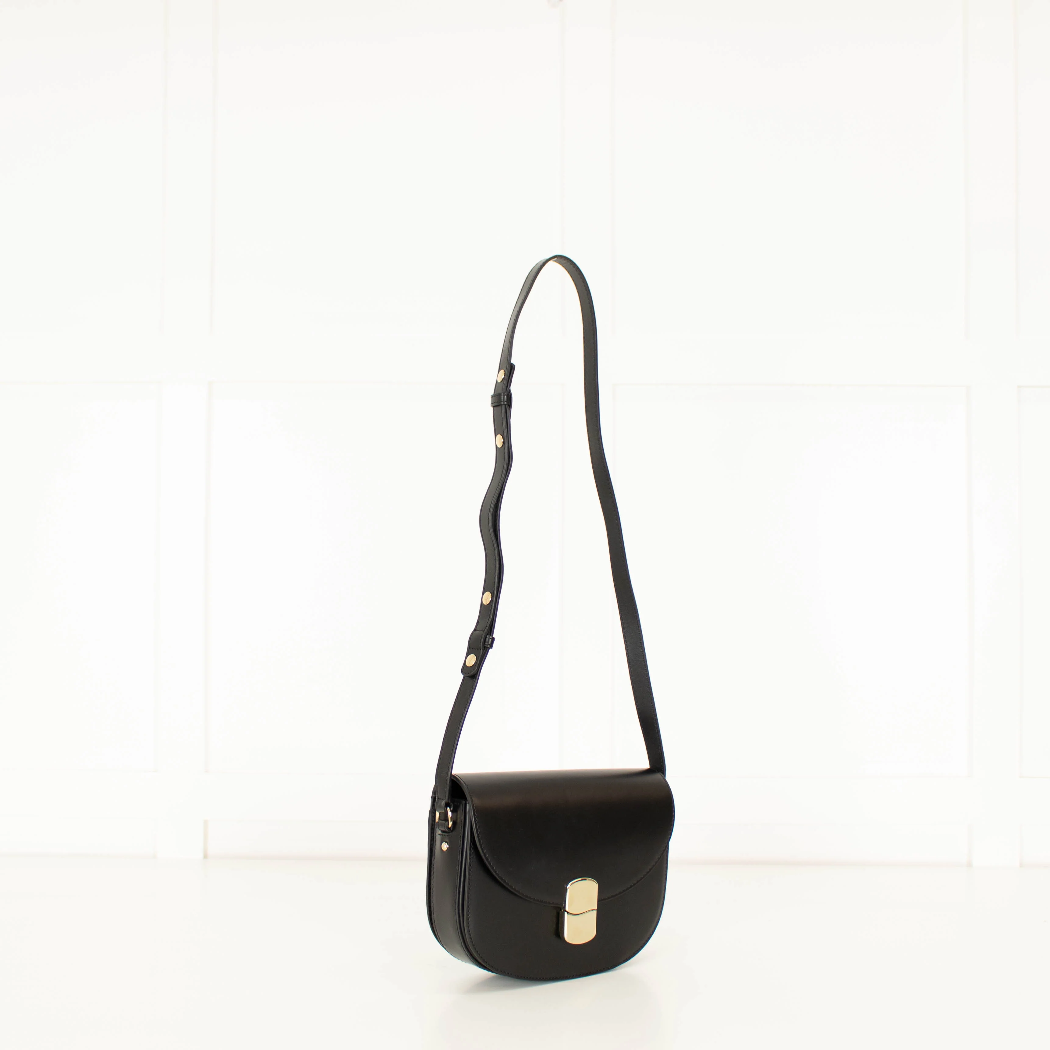 Sezane Claude Black Crossbody Handbag - Image 4