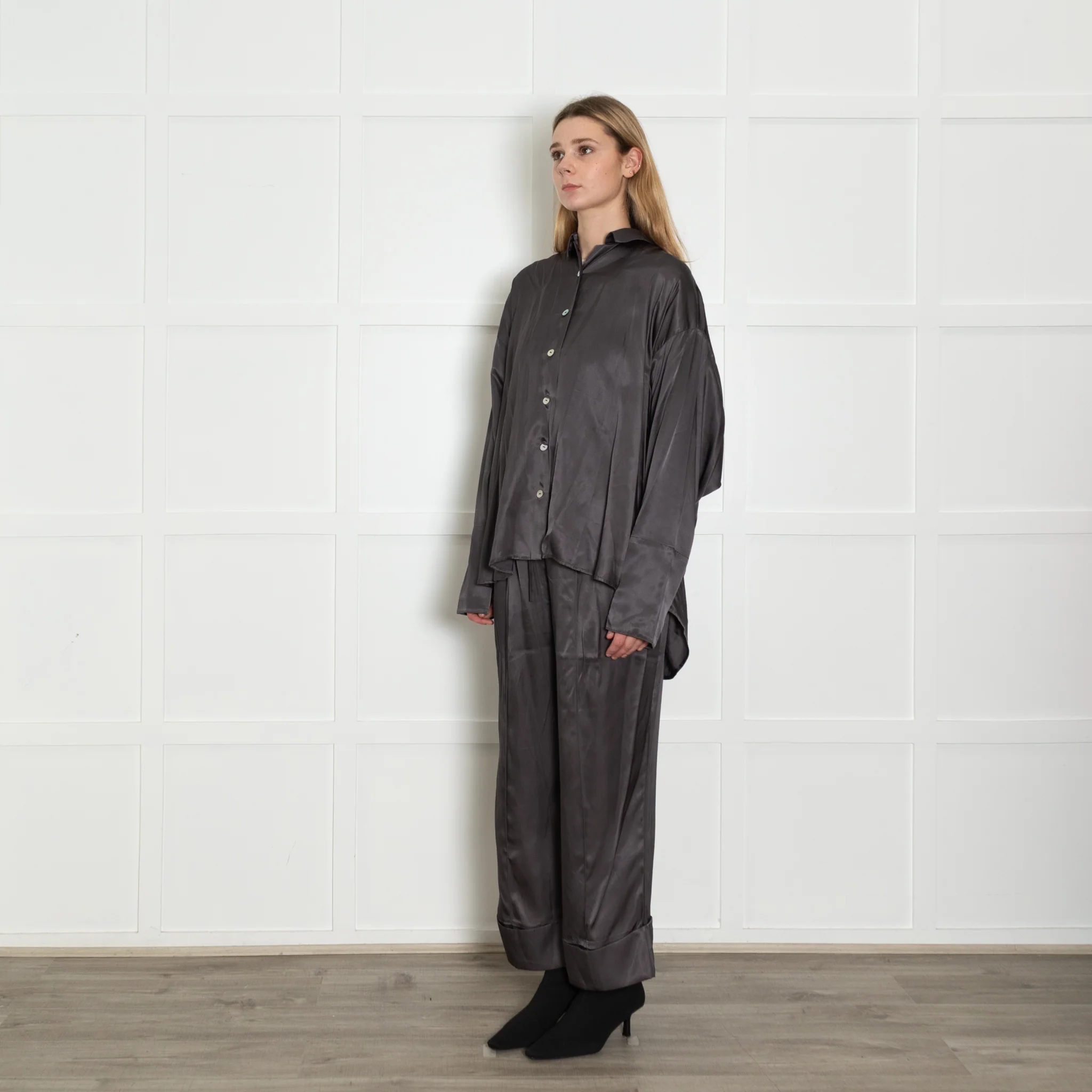 Sleeper Grey Pyjama Style Co-Ord - Image 3