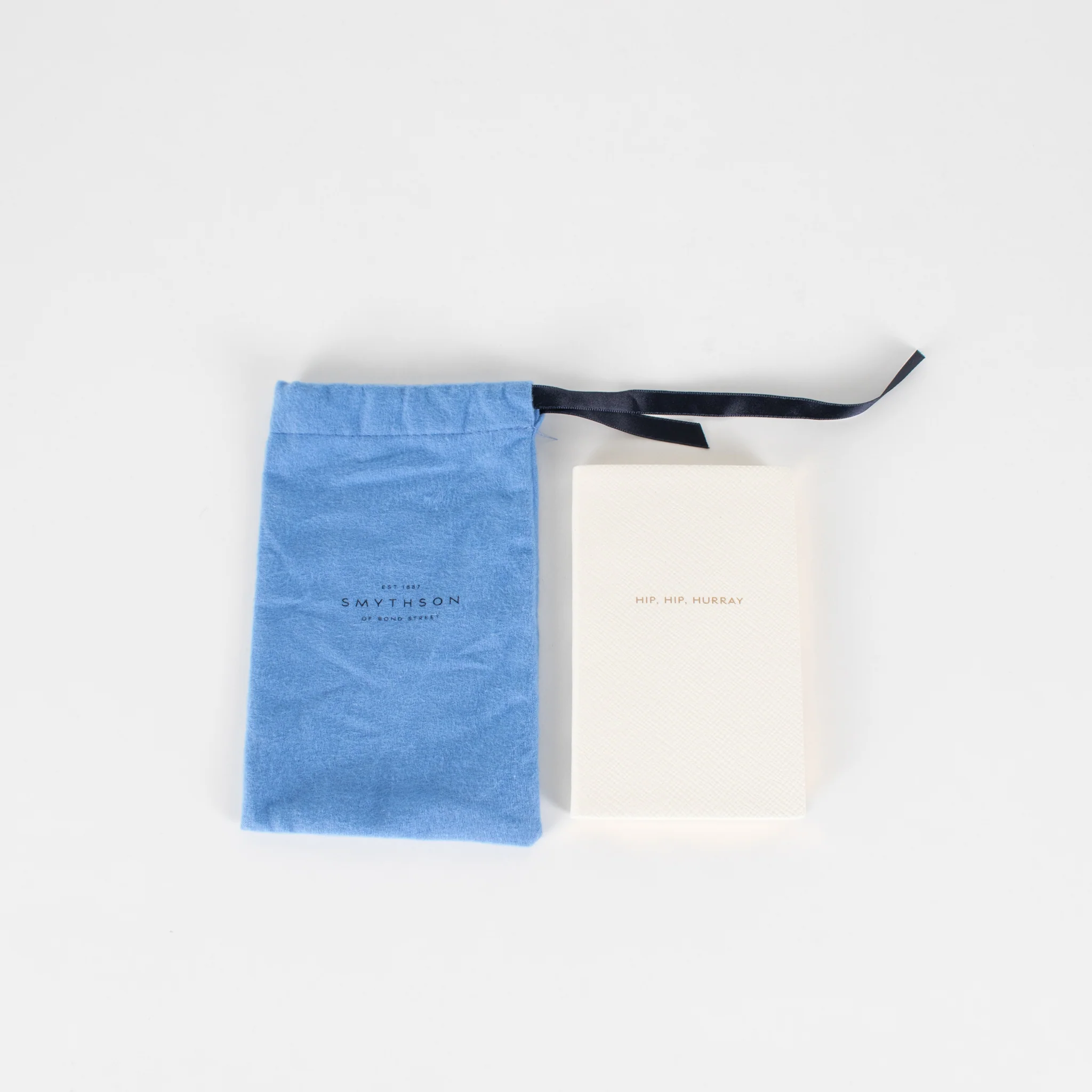 Smythson Cream 'Hip Hip Hurray' Panama Notebook - Image 4