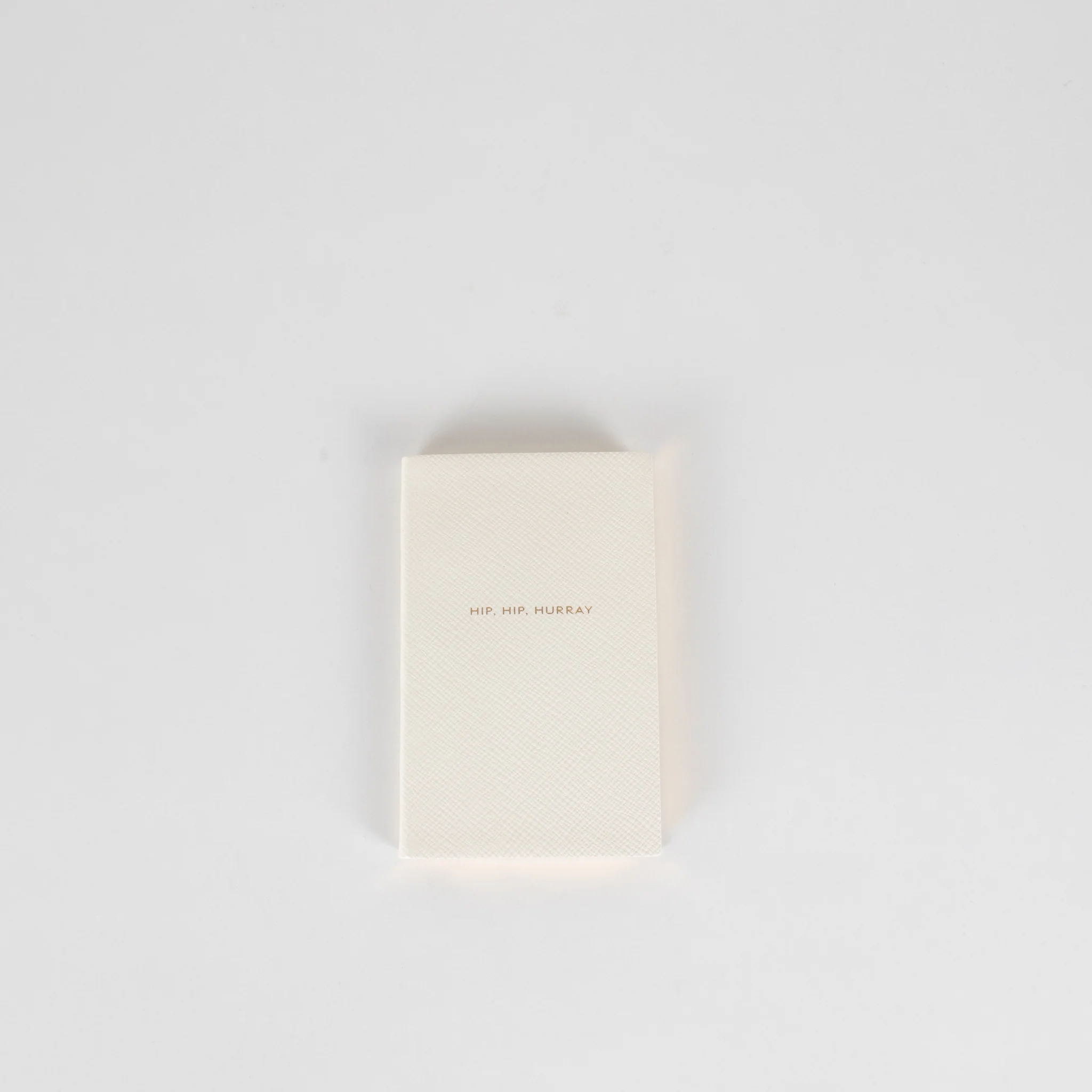 Smythson Cream 'Hip Hip Hurray' Panama Notebook - Image 5