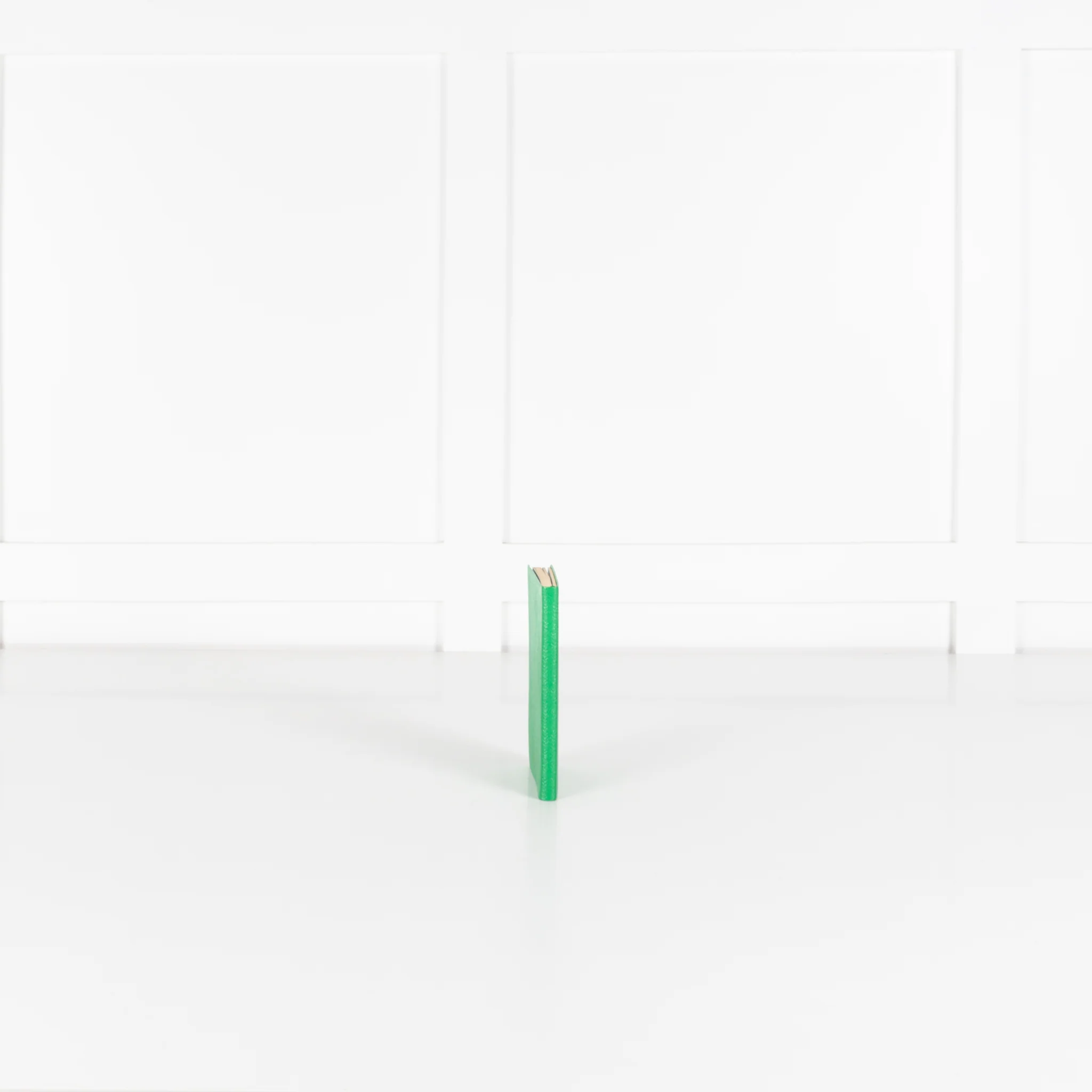 Smythson Green Panama Leather Notebook - Image 4