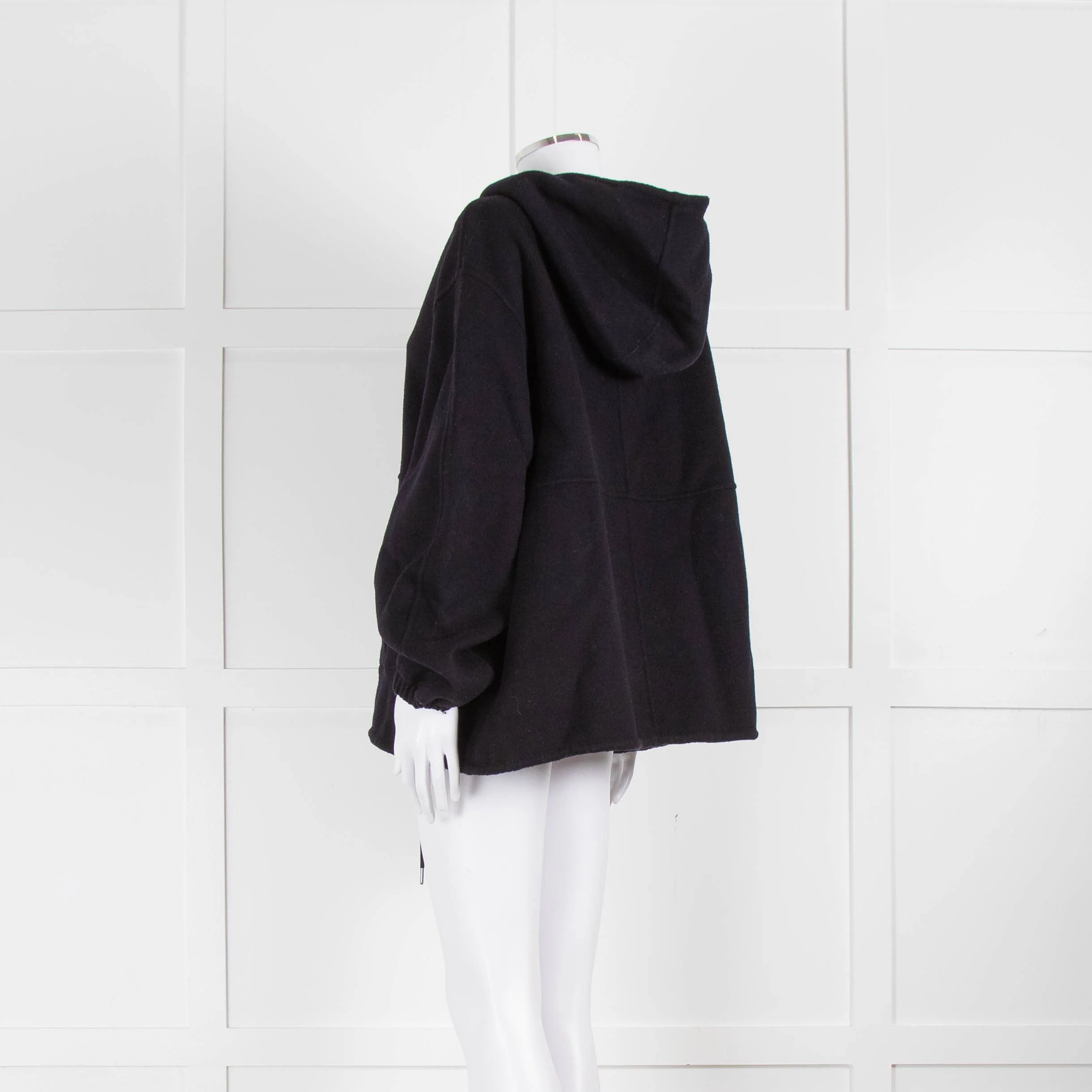 Soeur Navy Double Face Hoodie - Image 6