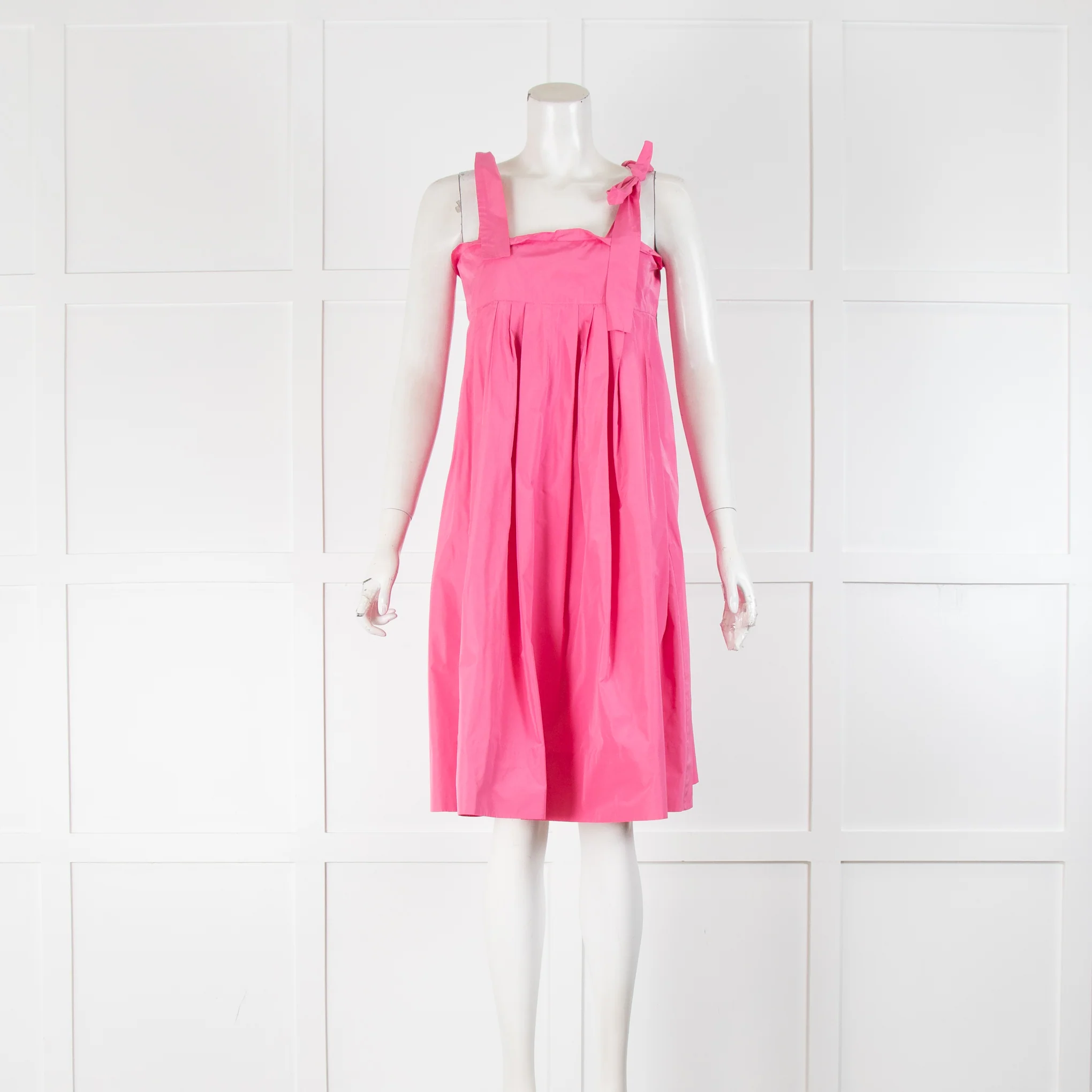 Sonia By Sonia Rykiel Pink Tie Strap Sundress