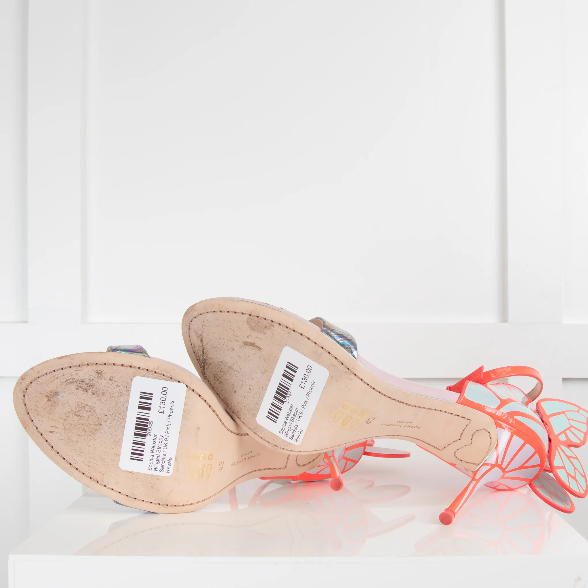Sophia Webster Winged Strappy Sandals - Image 5