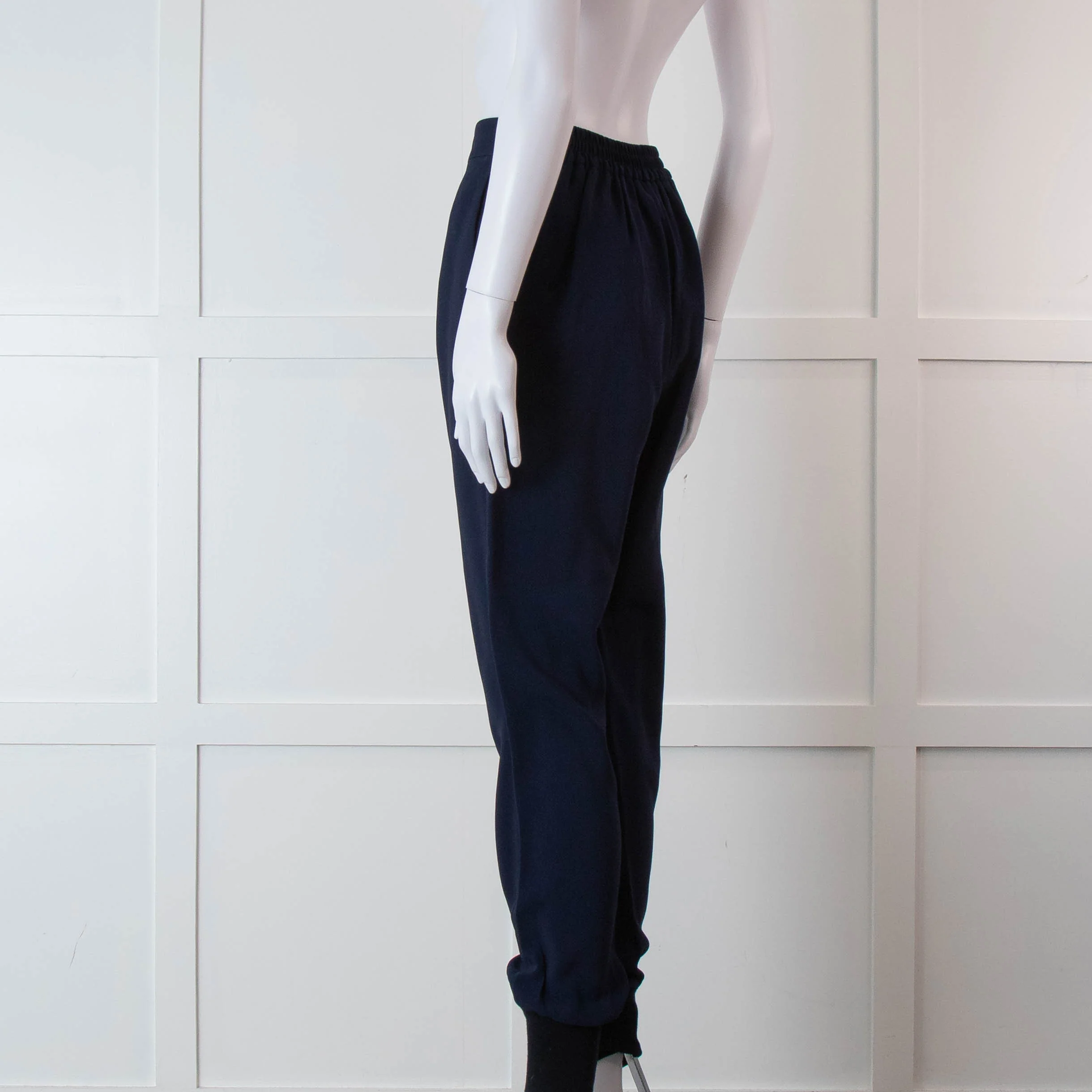 Stella McCartney Blue Elasticated Joggers - Image 6
