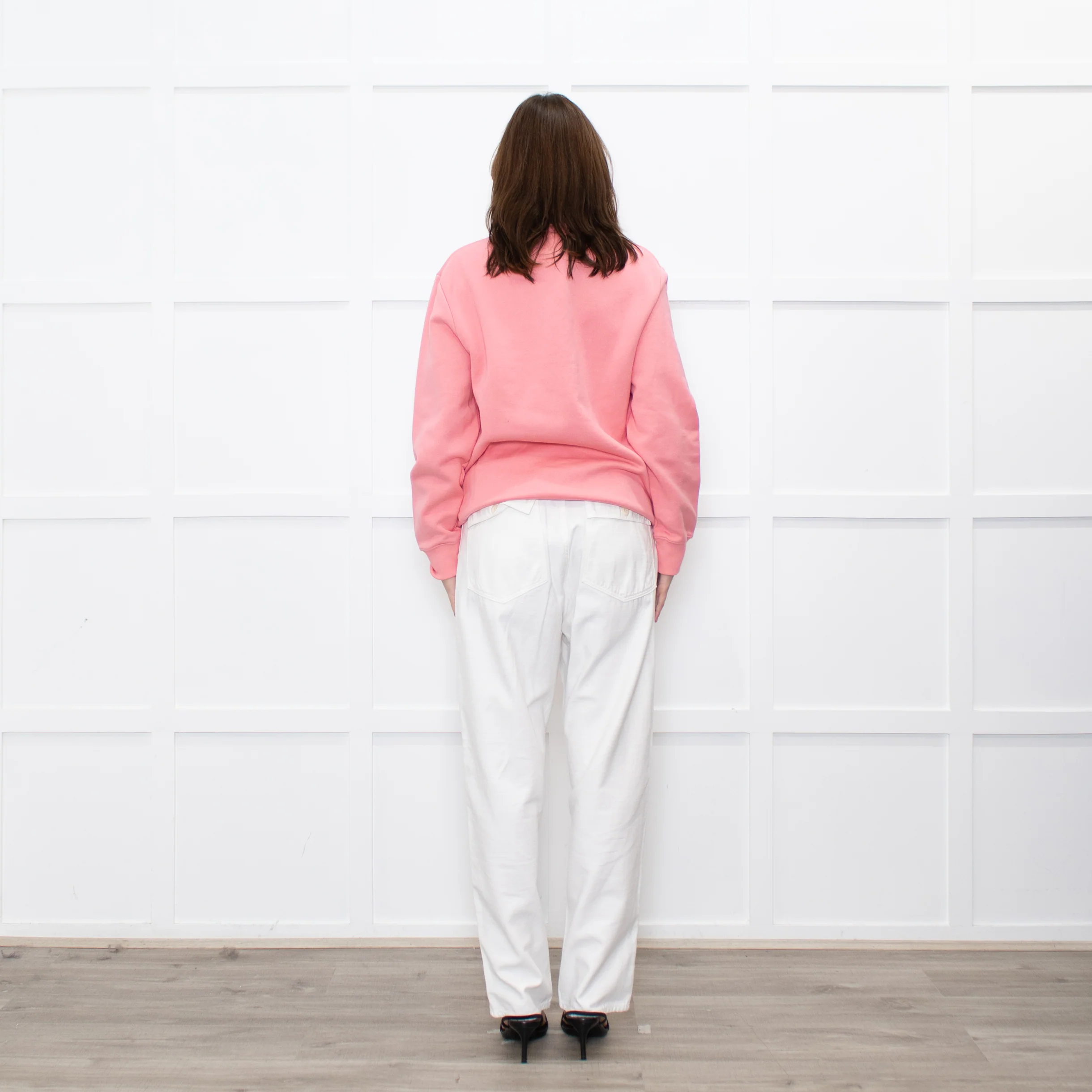 Stella McCartney Salmon Slogan Sweatshirt - Image 5