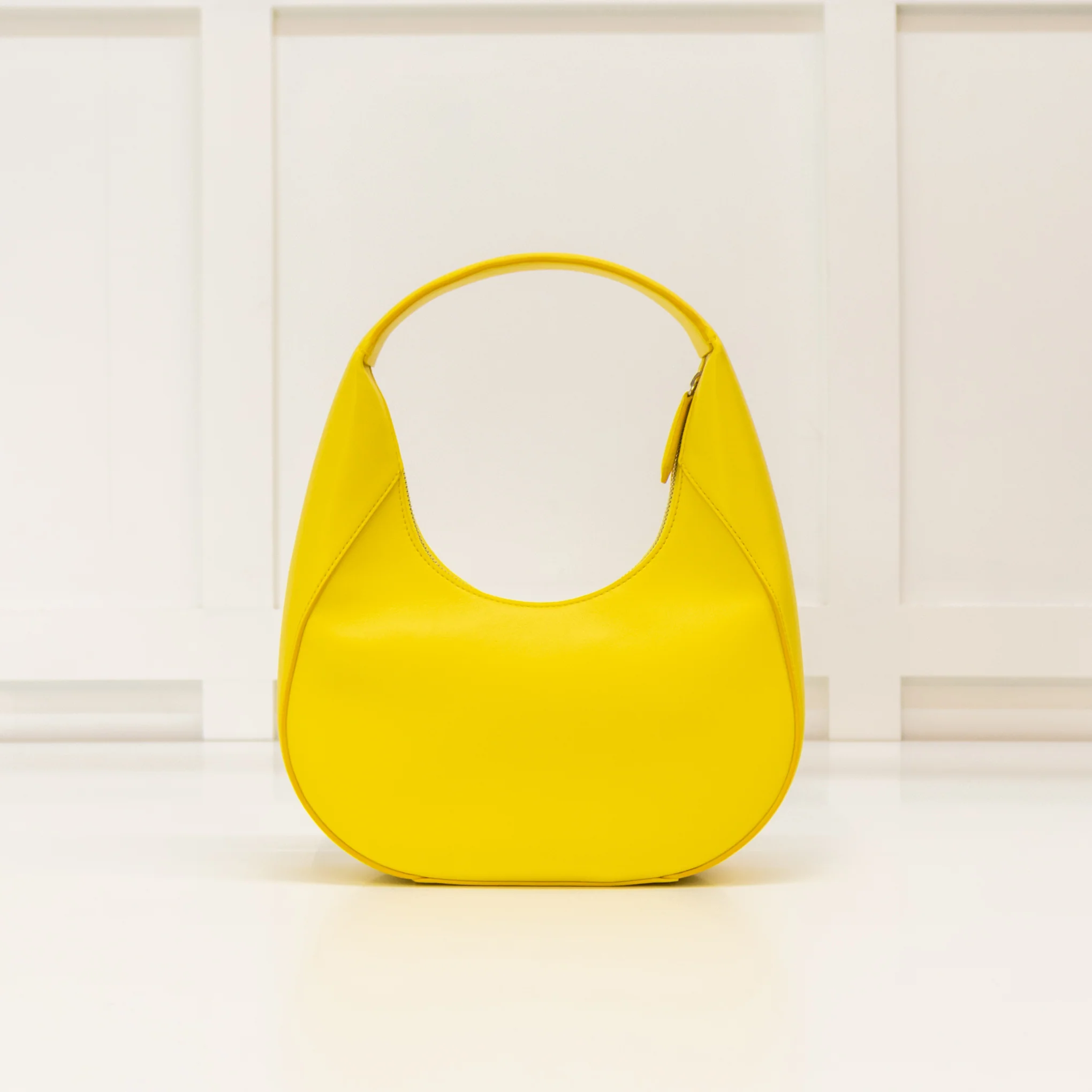 Stella McCartney Yellow Small Logo Shoulder Bag - Image 6