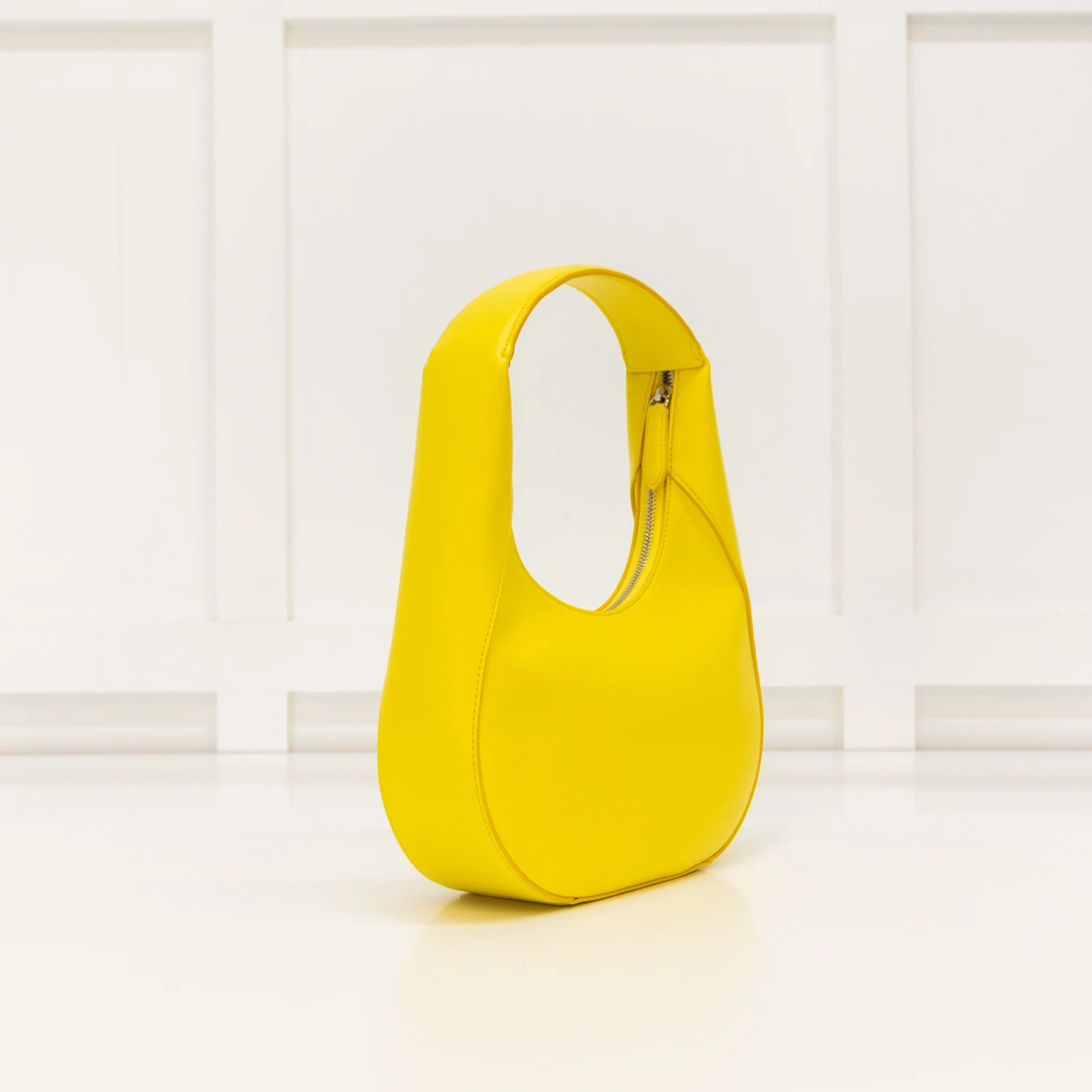 Stella McCartney Yellow Small Logo Shoulder Bag - Image 7