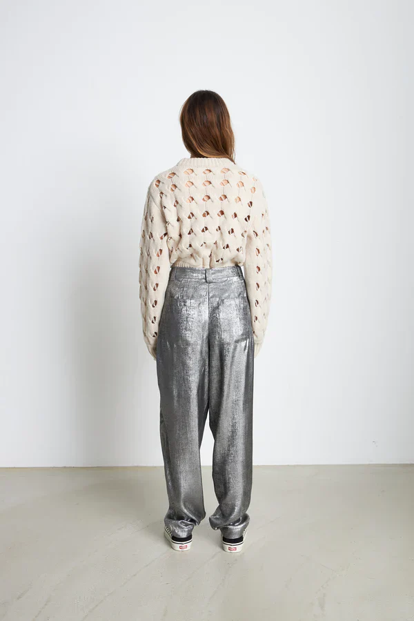 Stella Nova 'Betty' Silver Trousers - Image 4