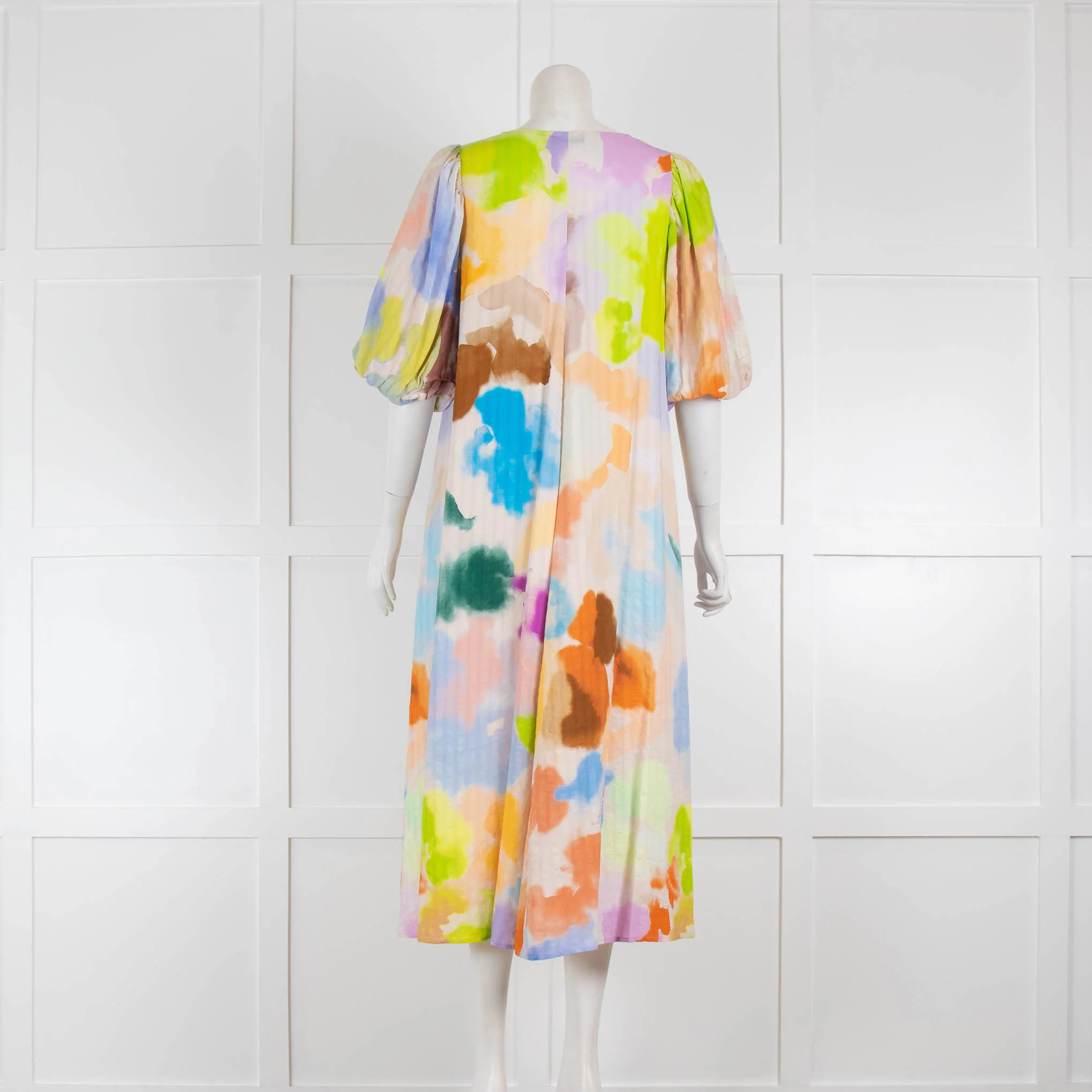 Stine Goya Airbrush at Noon  Floral Print Dress - Image 3