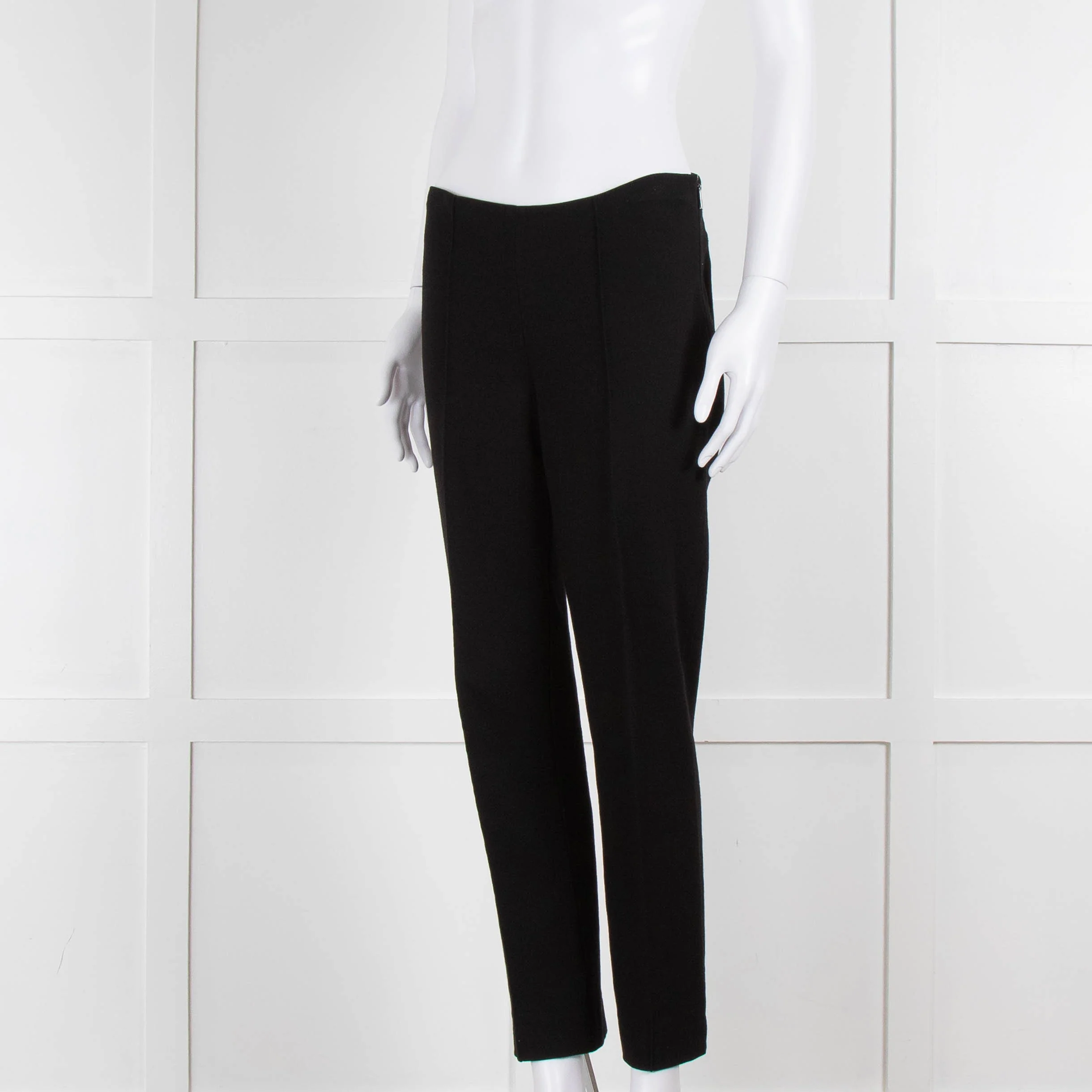Strenesse Black Stretch Slim Leg Trousers - Image 8