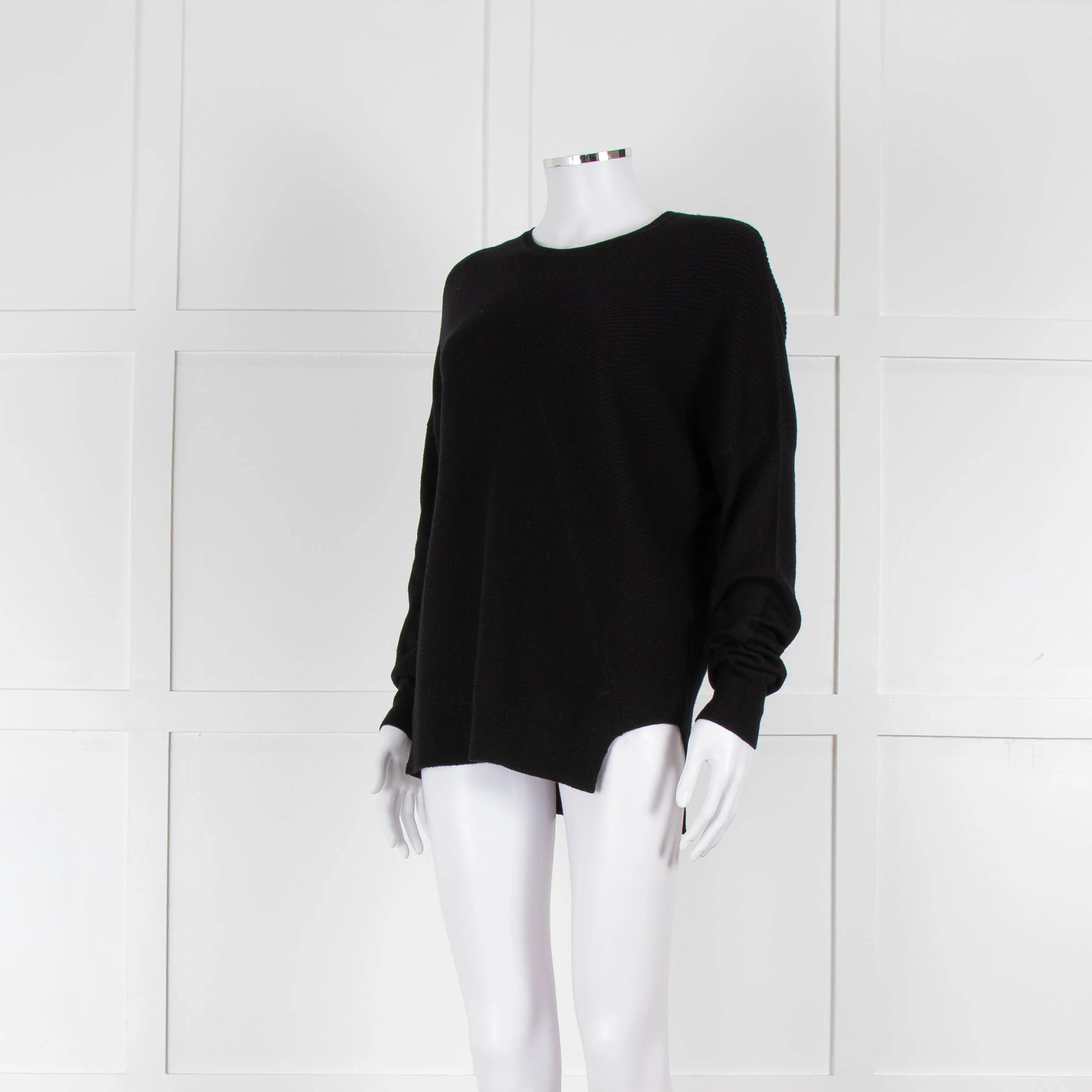 Strenesse Black Wool/Cashmere Mix Jumper - Image 9