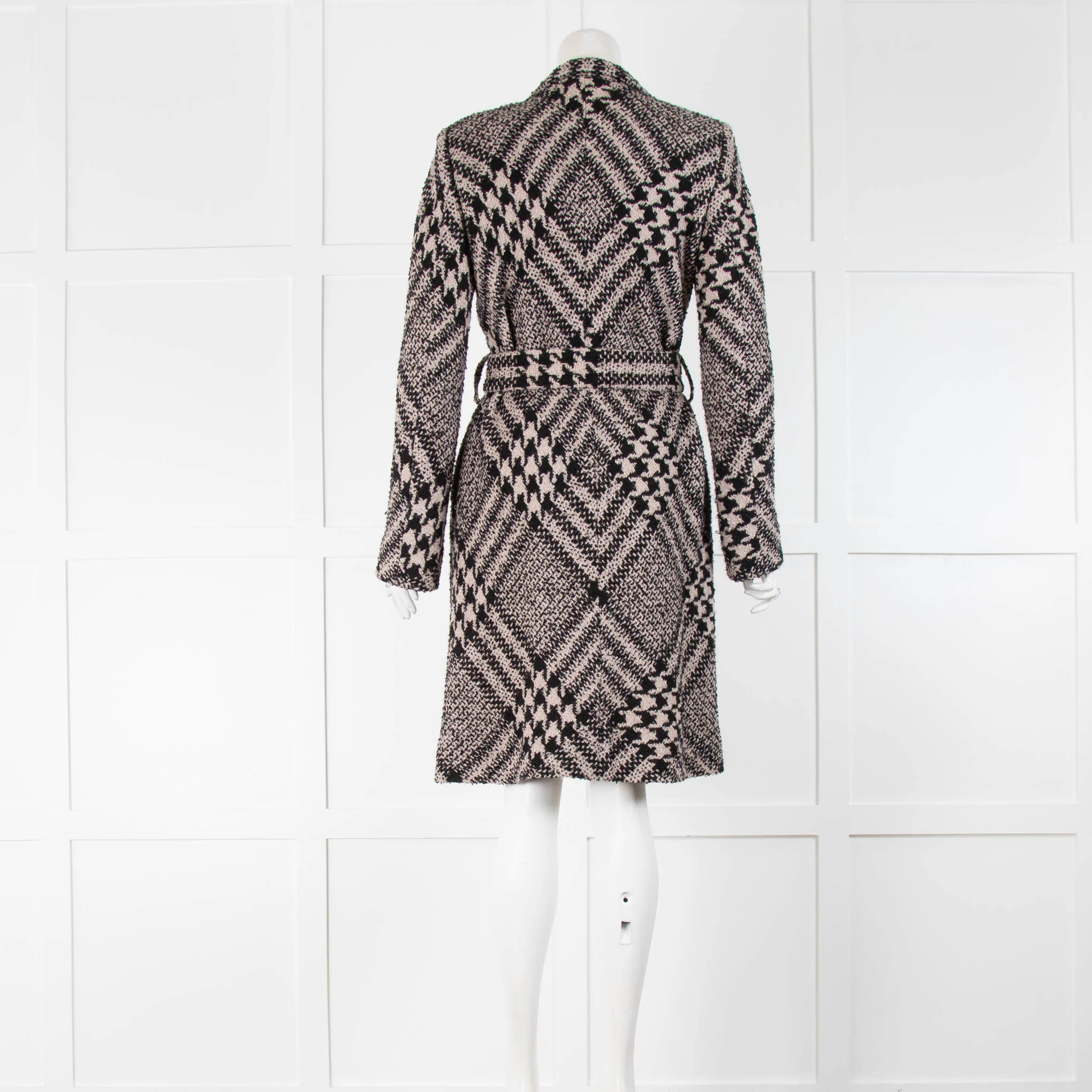 Strenesse Price of Wales Check Unlined Coat - Image 3