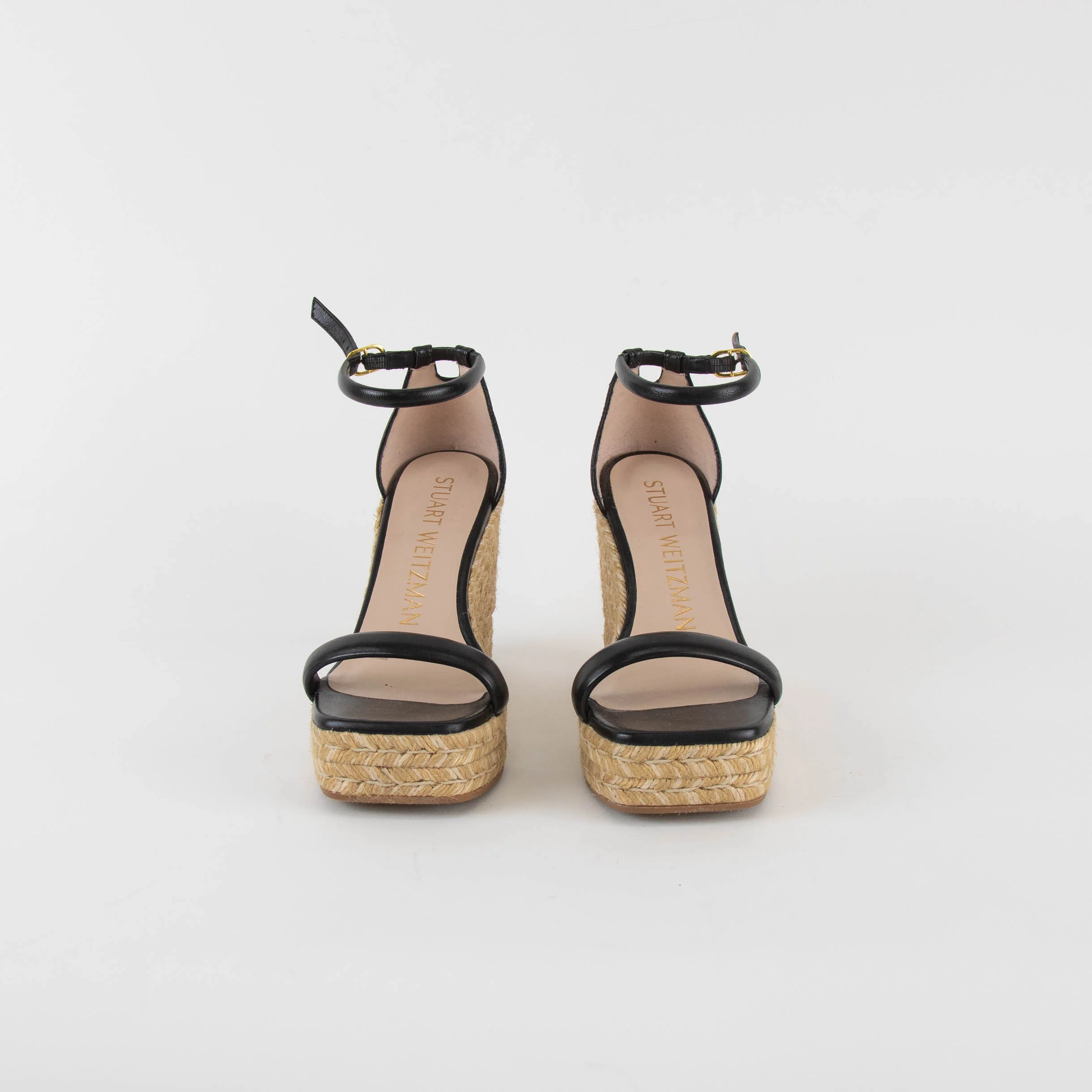 Stuart Weitzman Black Nudistcurve Sandal - Image 2