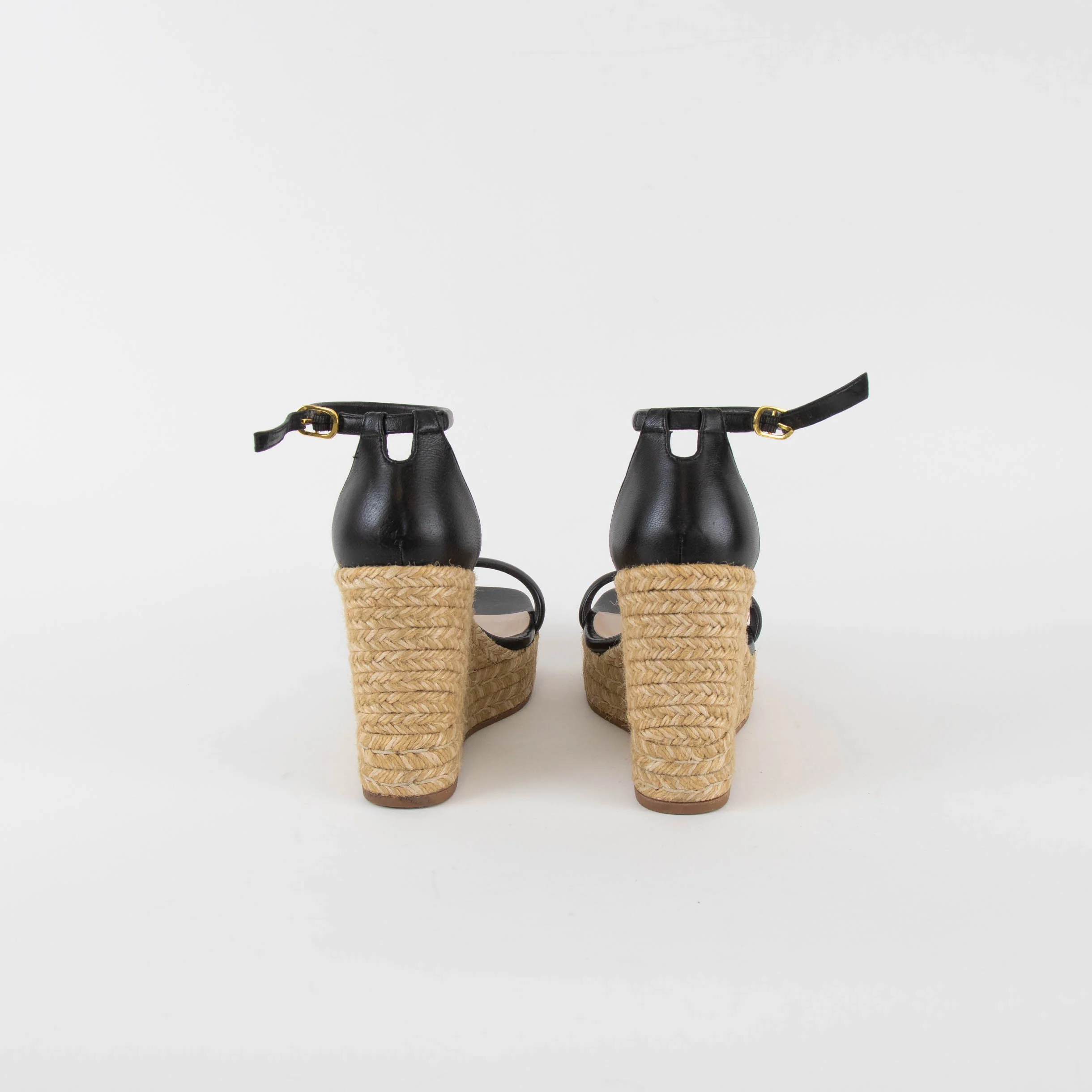 Stuart Weitzman Black Nudistcurve Sandal - Image 4