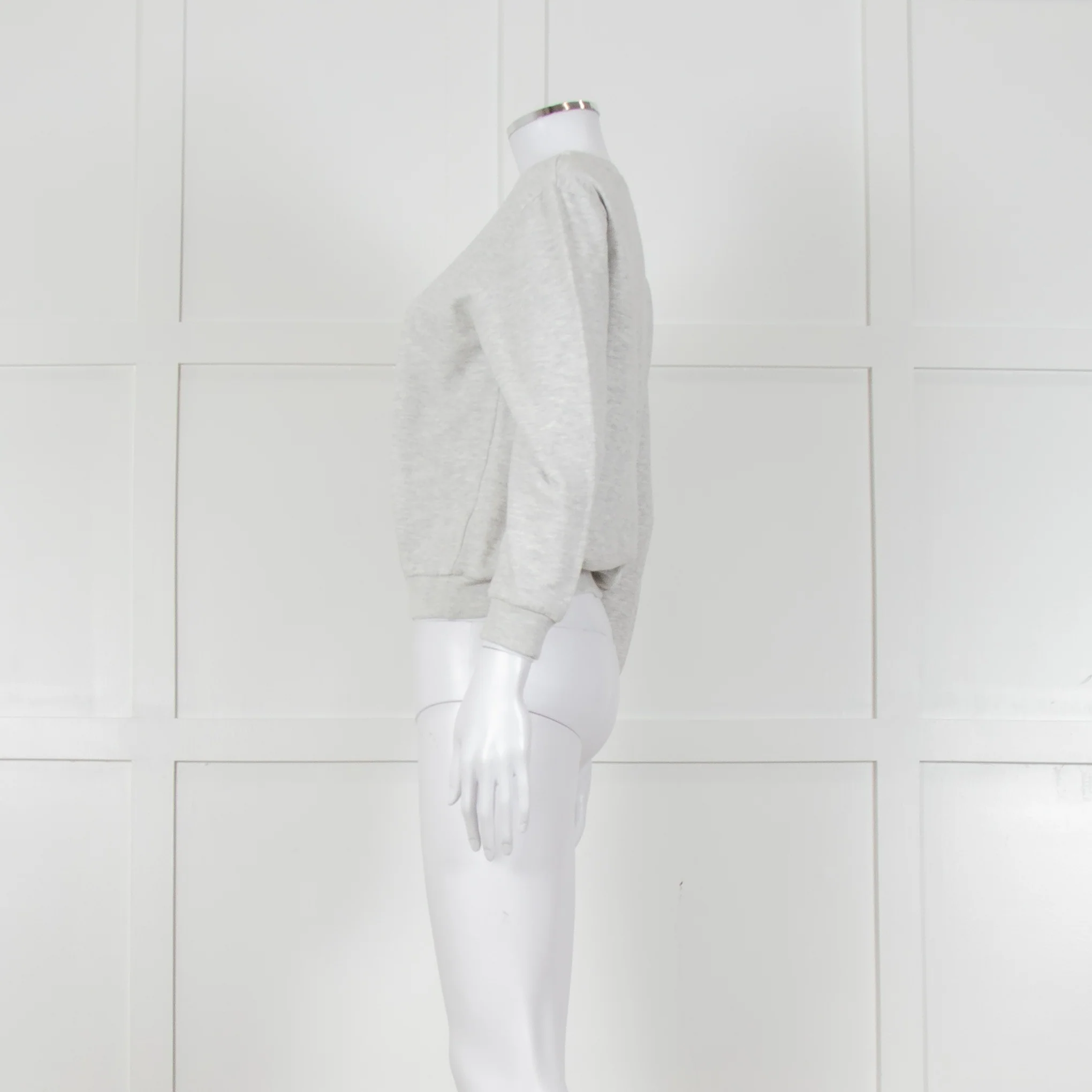 Suncoo Grey Marl Jewelled Sweatshirt - Image 6