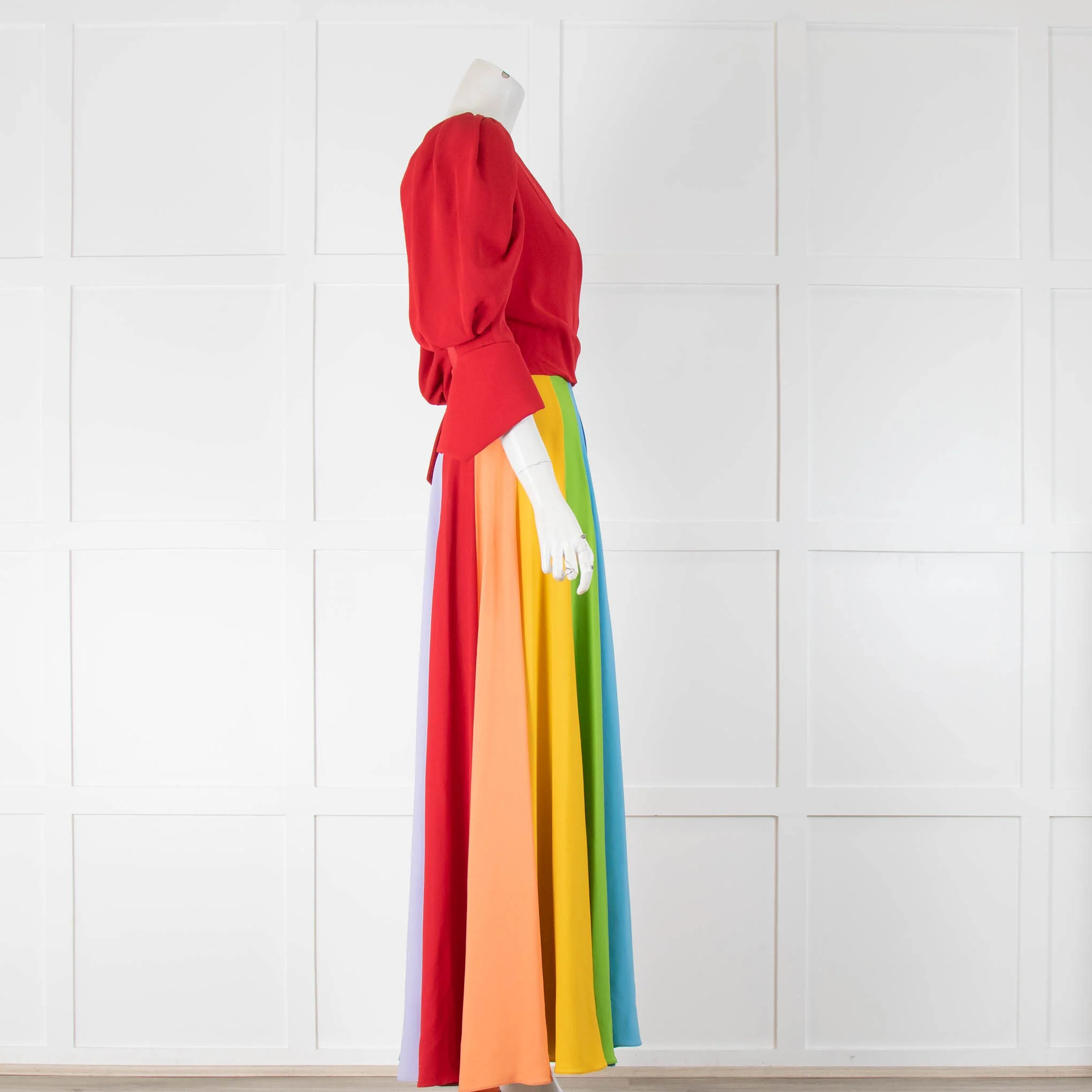 Suzannah London Red Rainbow Dress - Image 2
