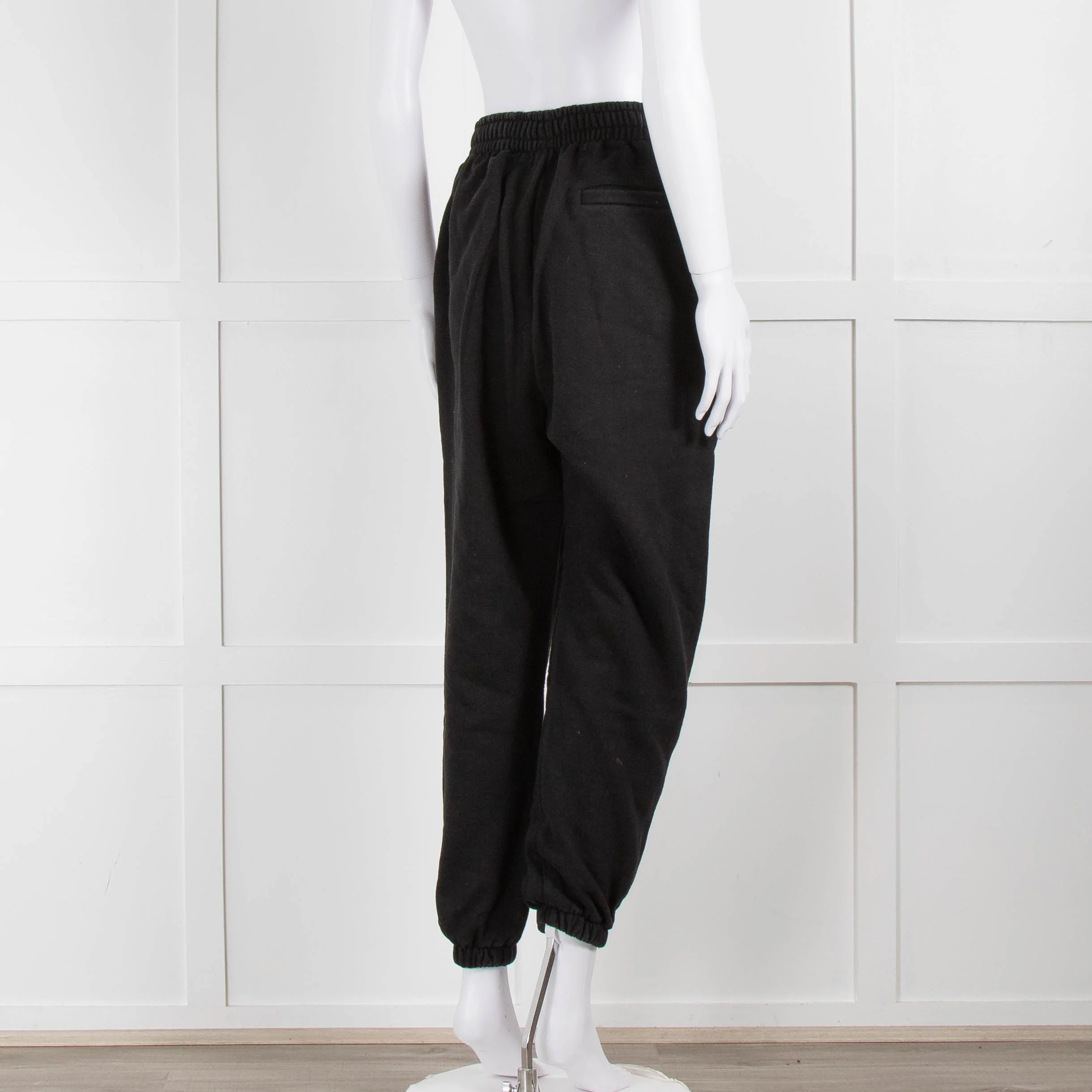 The Frankie Shop Cuffed Black Joggers - Image 4
