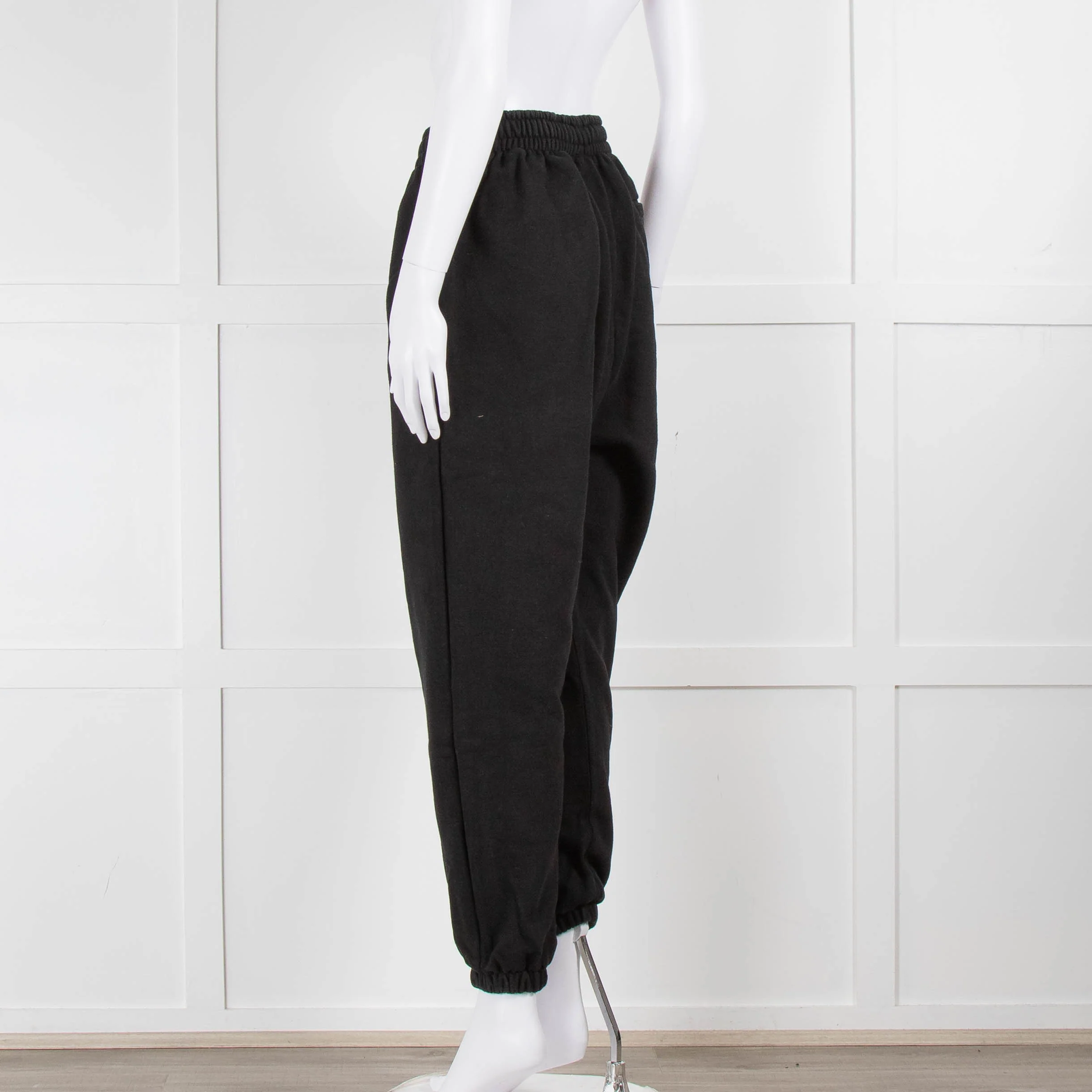 The Frankie Shop Cuffed Black Joggers - Image 6