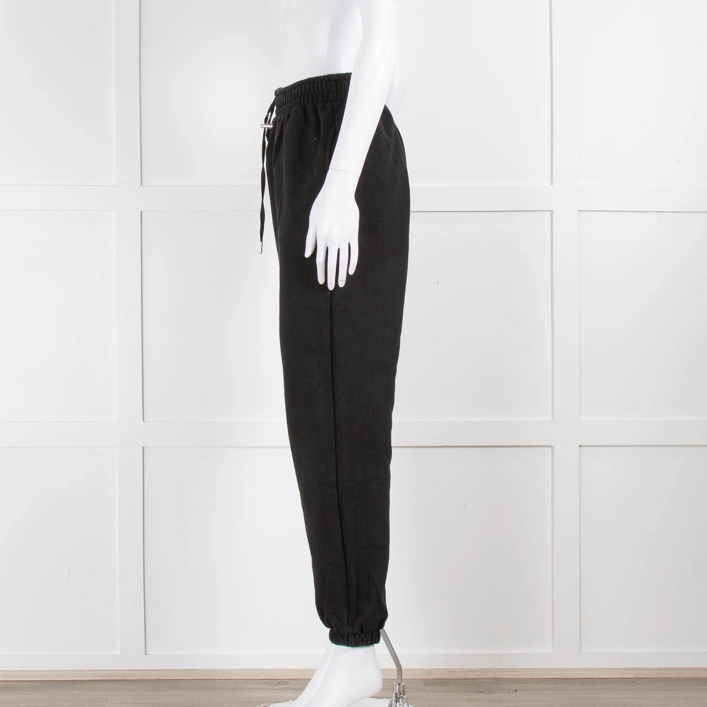 The Frankie Shop Cuffed Black Joggers - Image 7