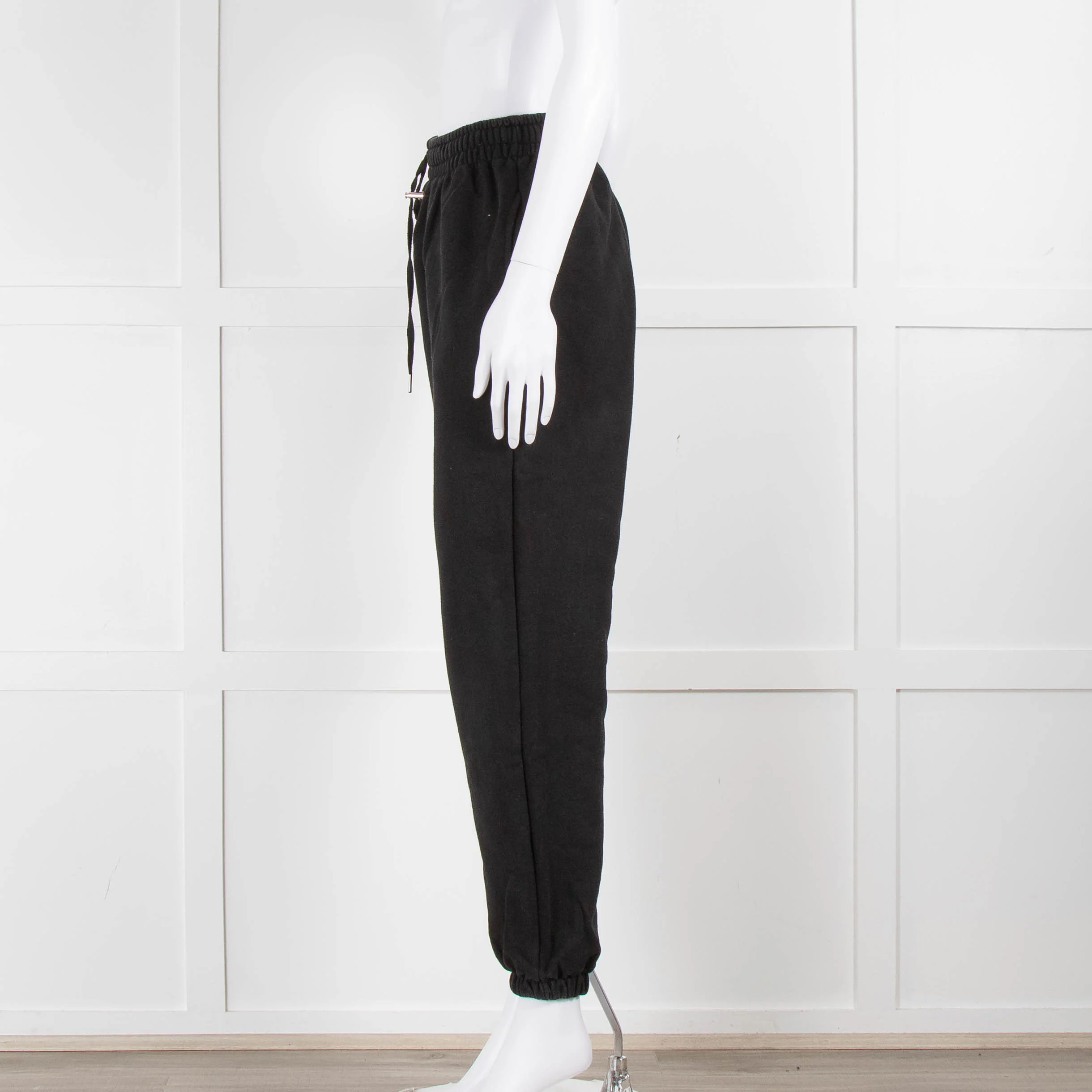 The Frankie Shop Cuffed Black Joggers - Image 8