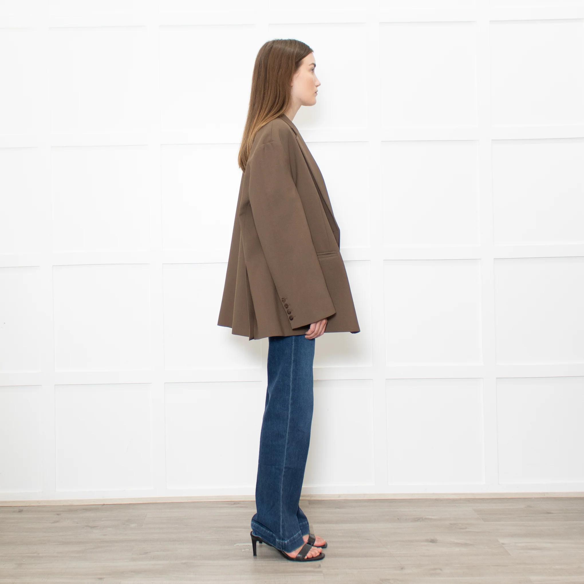 The Frankie Shop Khkai Oversized Blazer - Image 6
