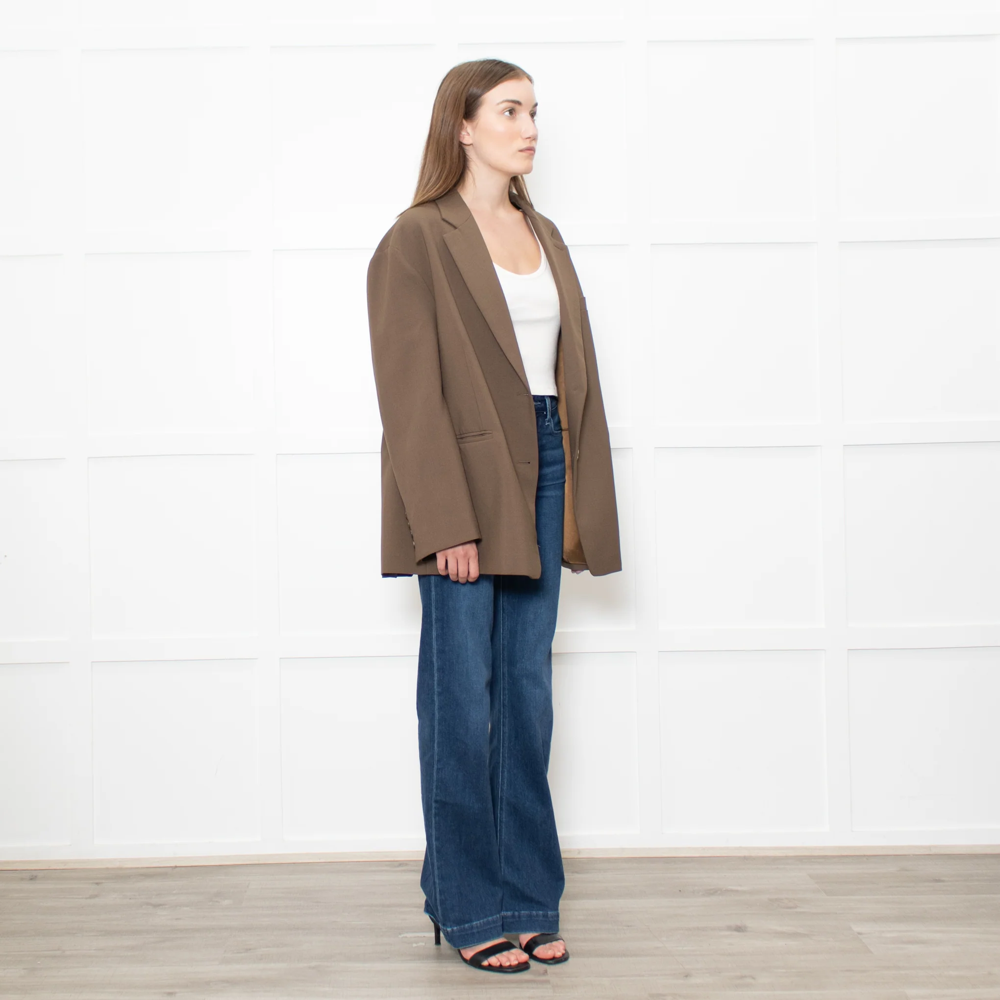 The Frankie Shop Khkai Oversized Blazer - Image 7