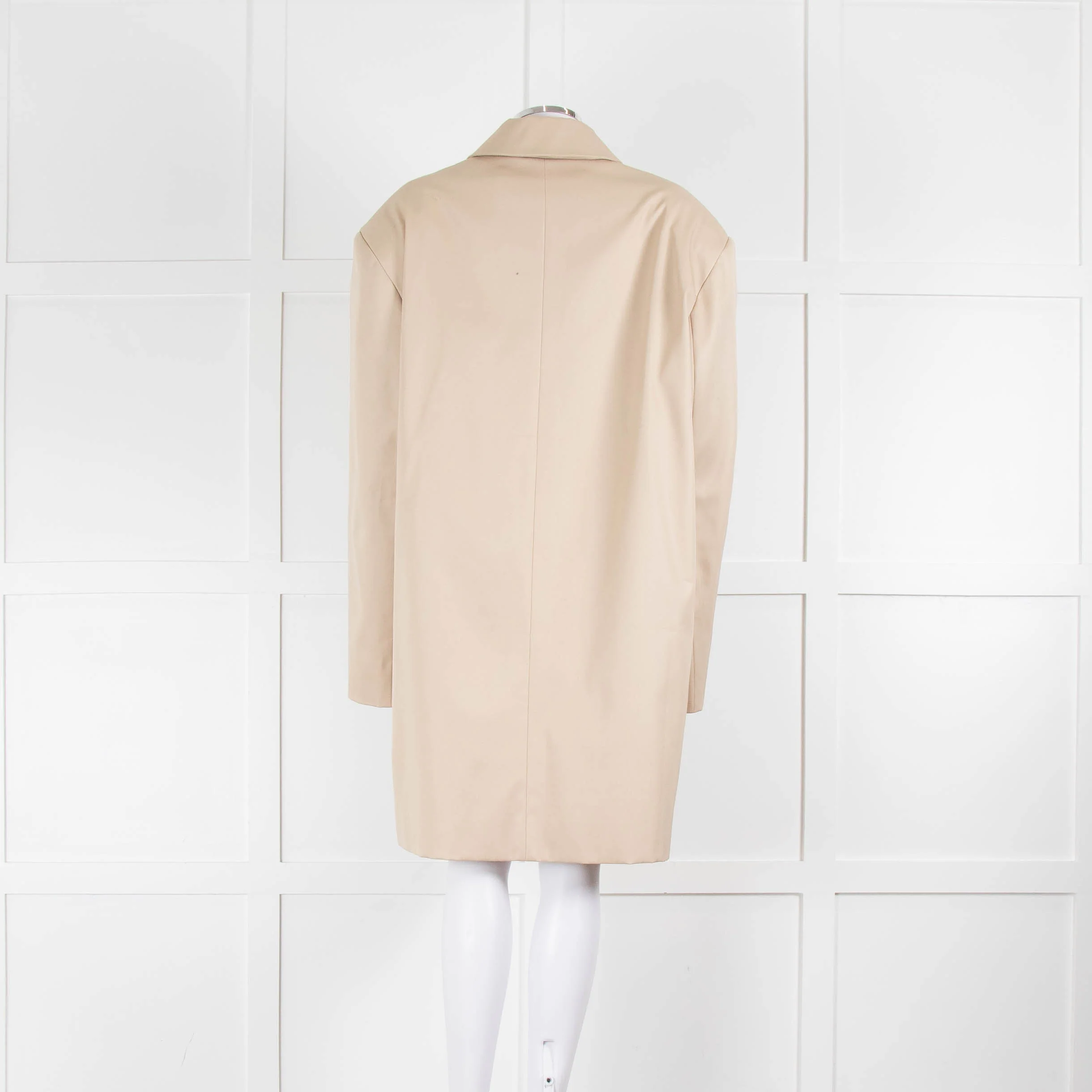 The Frankie Shop Paper Moon Padded Shoulder Trench - Image 3