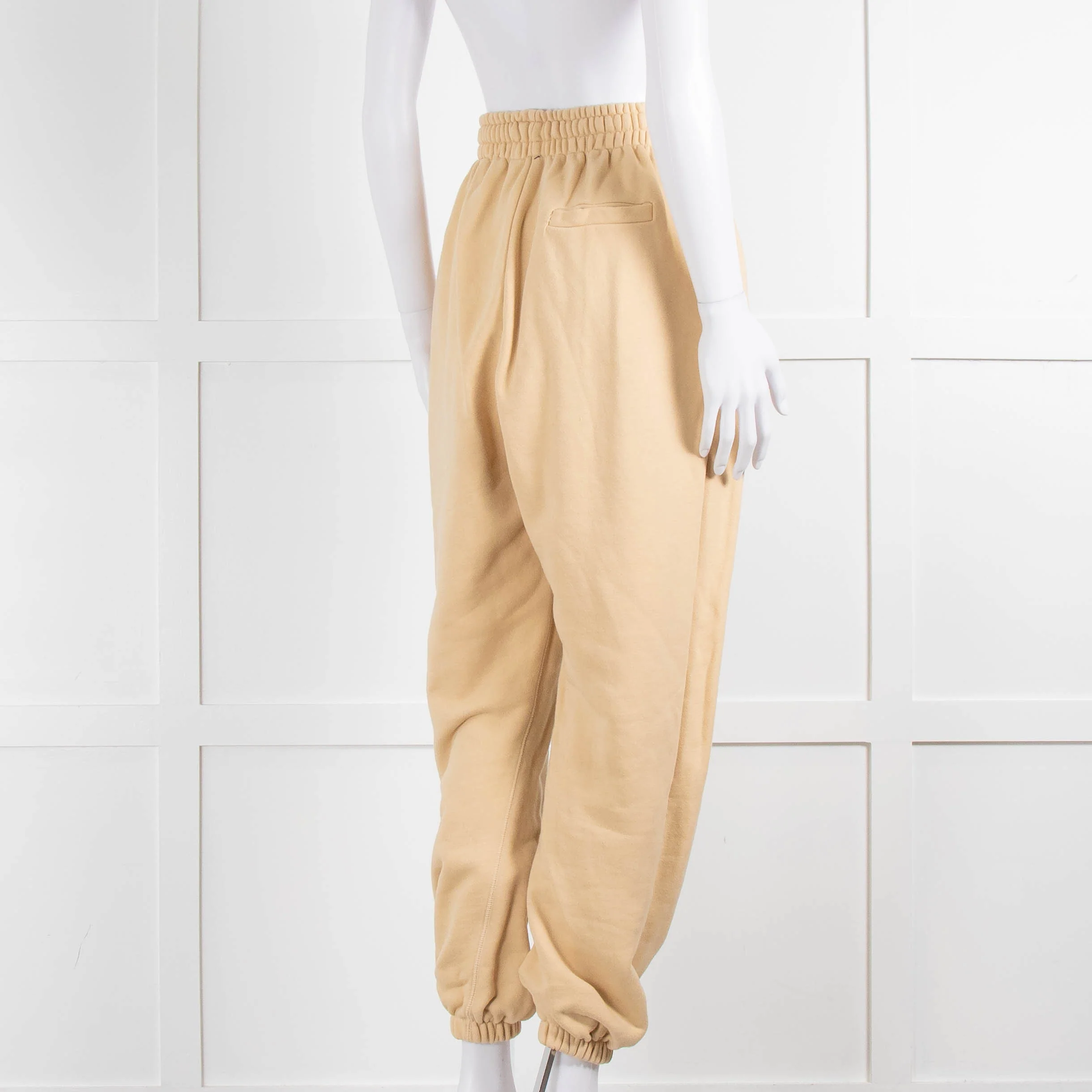The Frankie Shop Yellow Cotton Joggers - Image 4