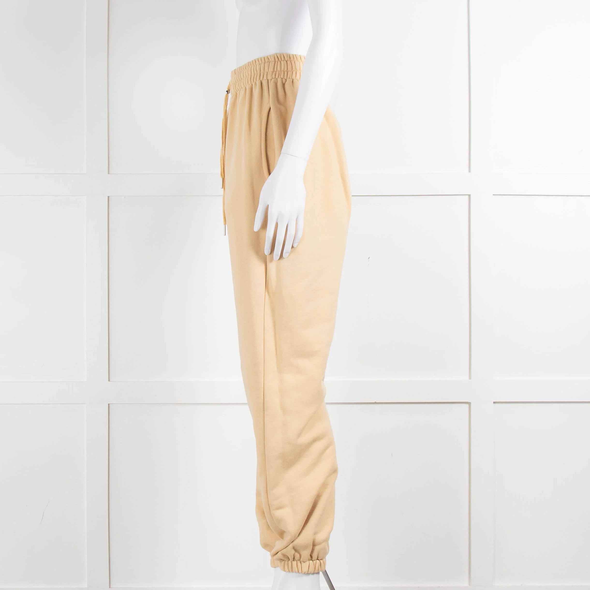 The Frankie Shop Yellow Cotton Joggers - Image 7