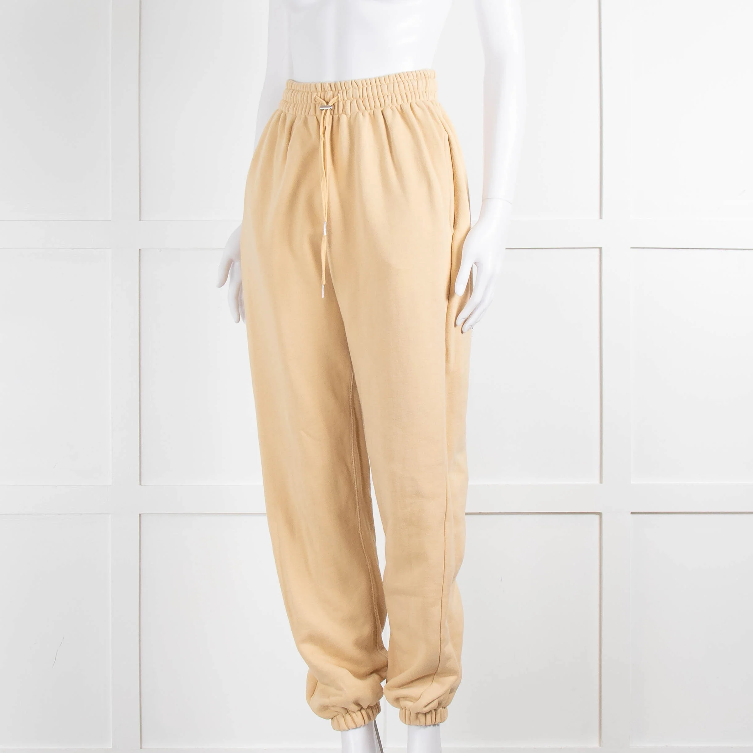 The Frankie Shop Yellow Cotton Joggers - Image 8