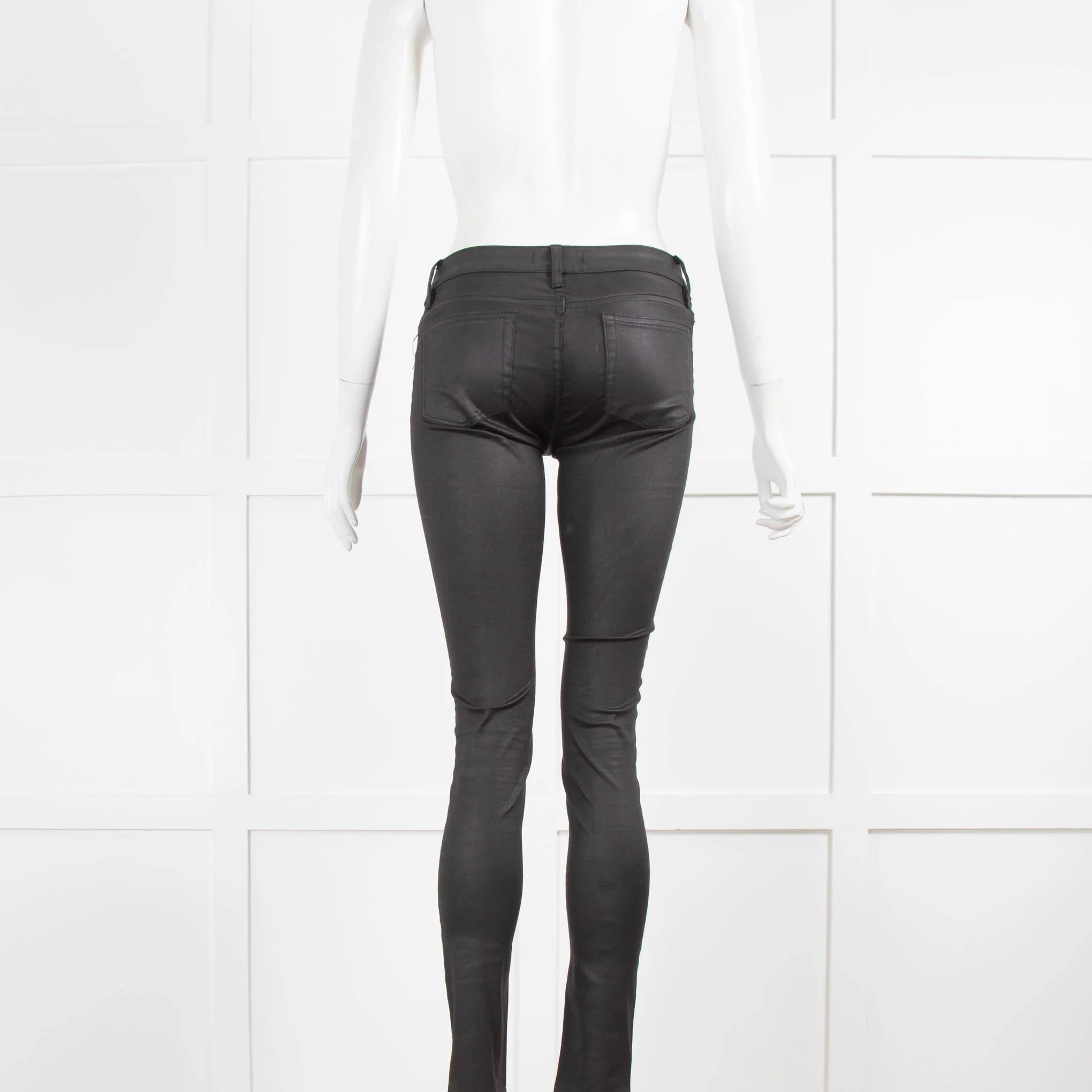 The Kooples Black Coated Skinny Jeans - Image 3
