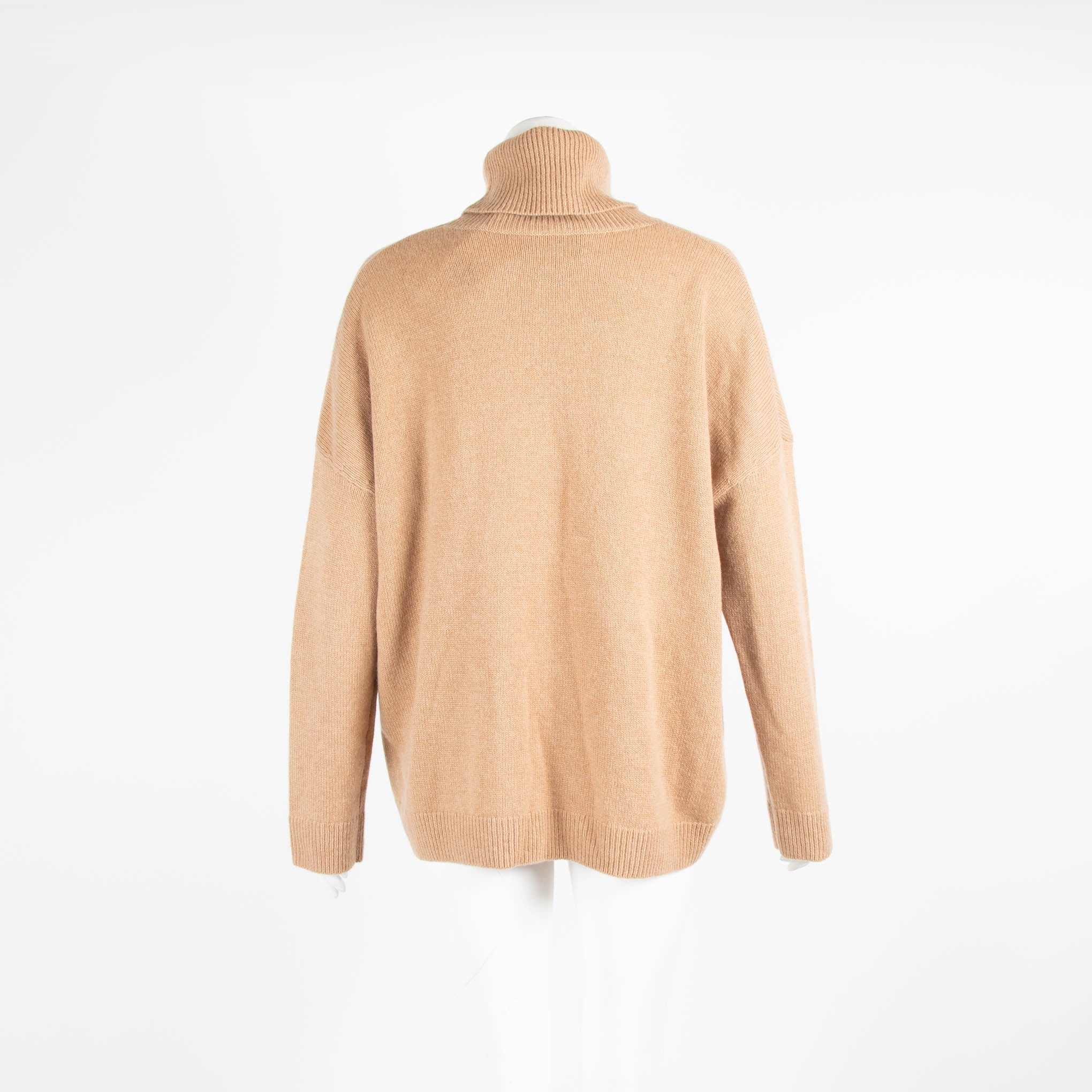 The Kooples Camel Cashmere Roll Neck Jumper - Image 3