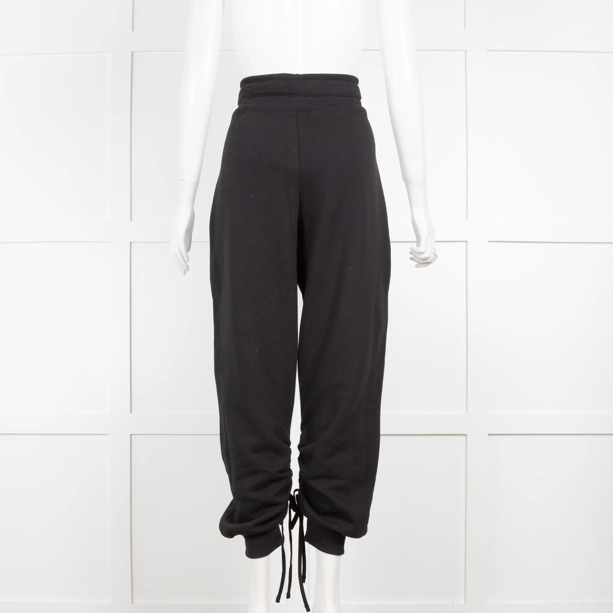 The Range Ruched Leg Black Jogger - Image 3
