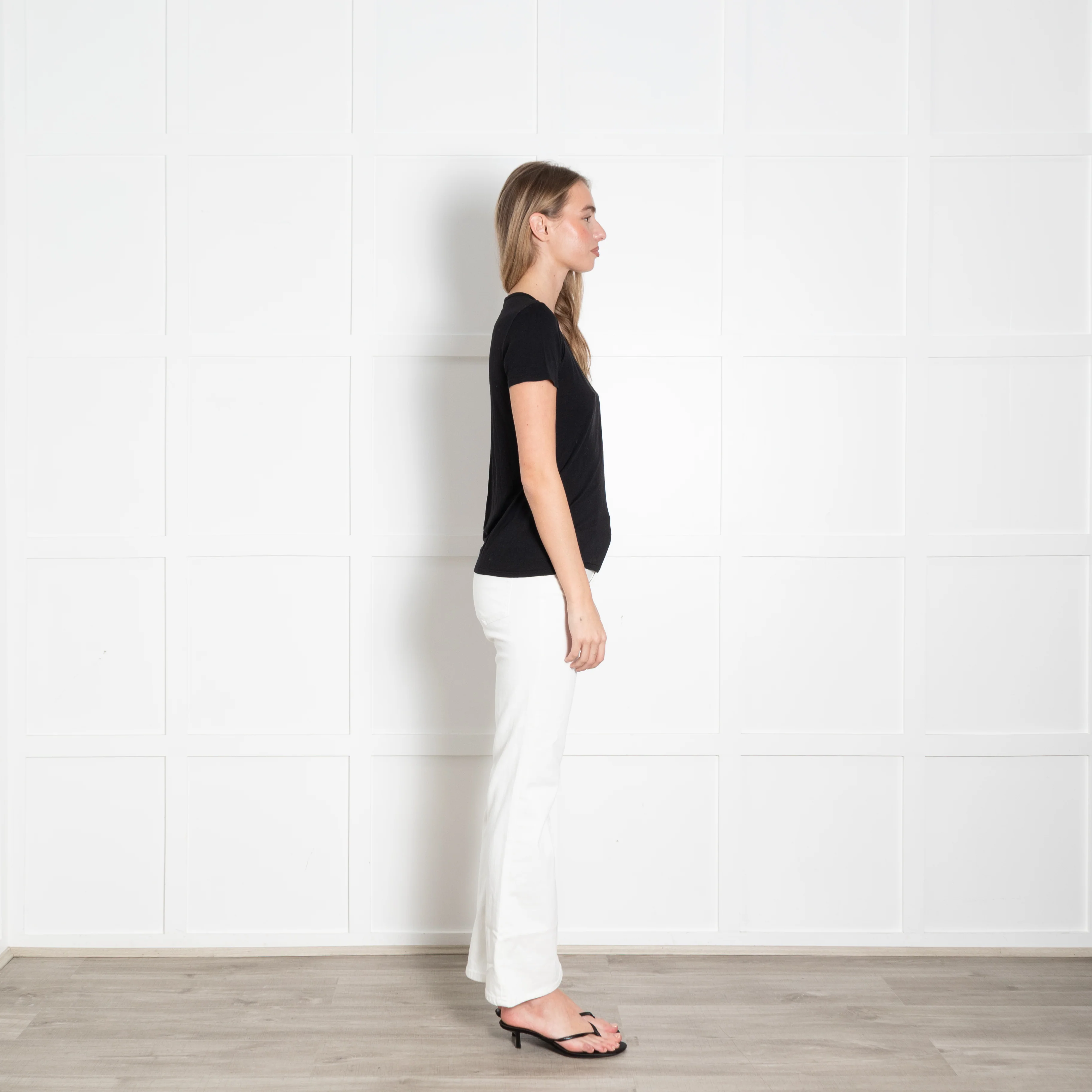 The Row Black Fine T-Shirt - Image 6